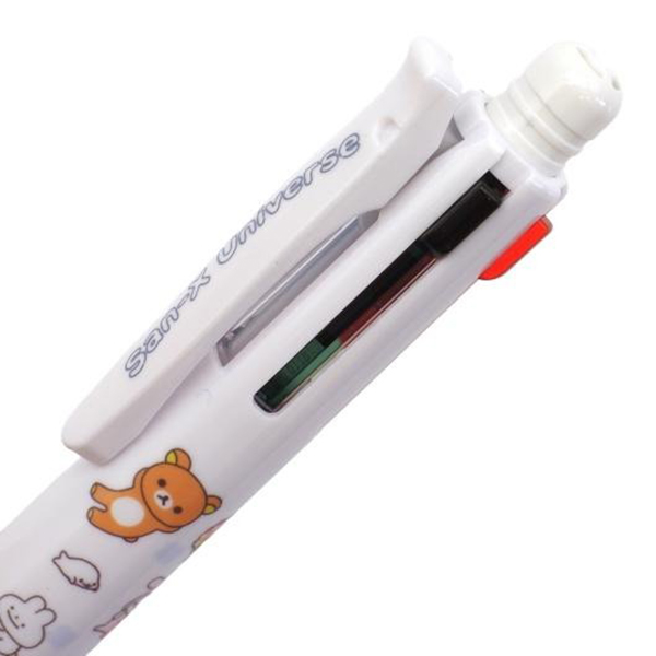 現貨｜San-X 家族 鬆弛熊 角落生物 鯨鯊先生 日本製 Zebra SARASA multi 4+1 多功能5用筆 4色啫喱筆+鉛芯筆 (PR16101)