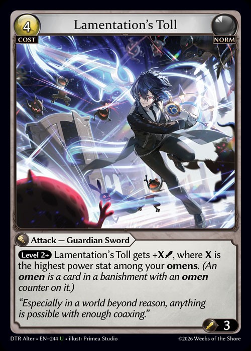 Lamentation's Toll / DTR-Alter-244 (U)