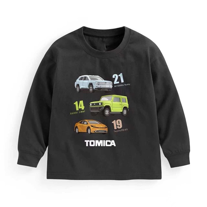 TOMICA 新款車車長袖Tee