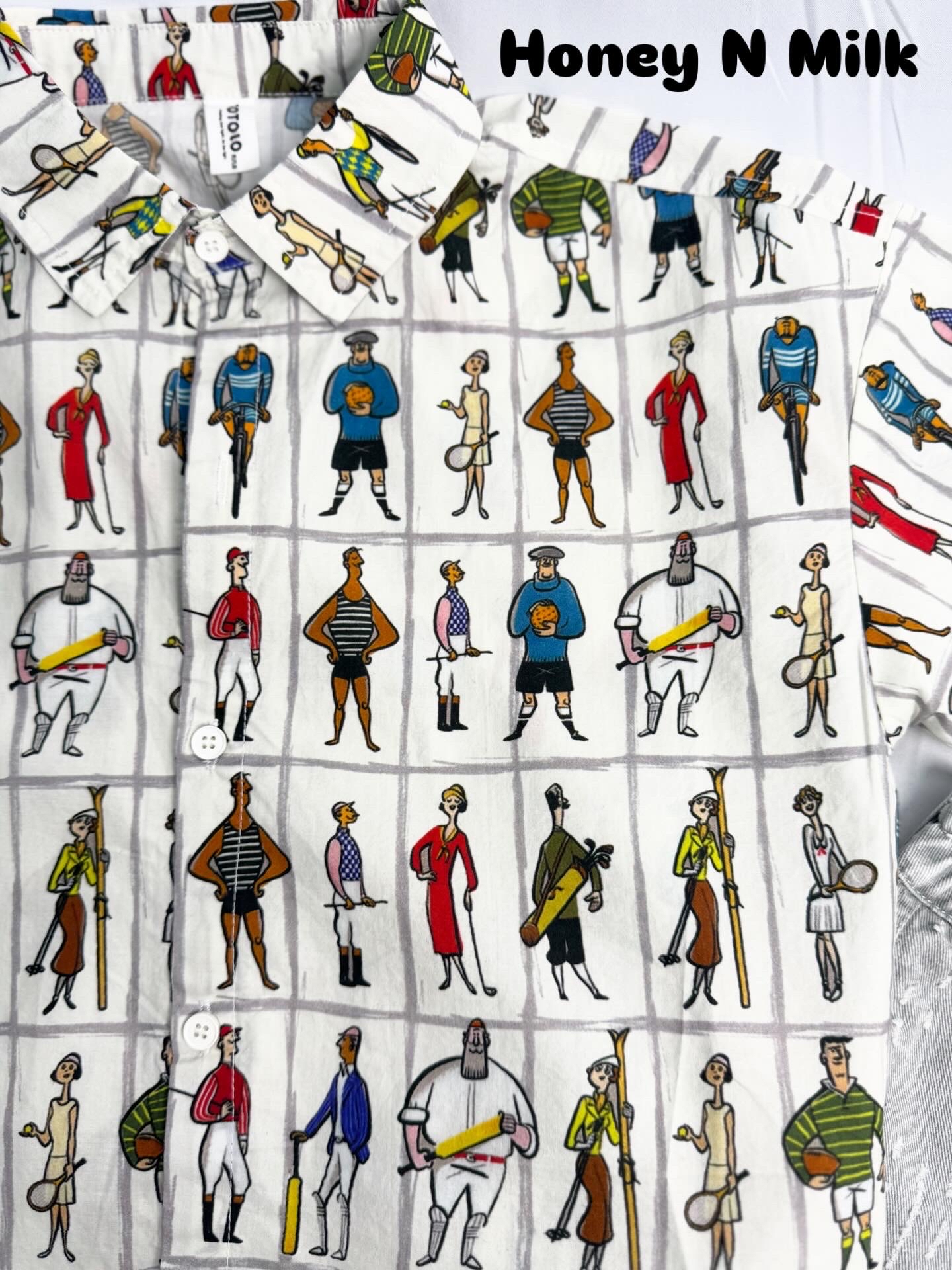 TOTOLO 80s Athletics Shirt 