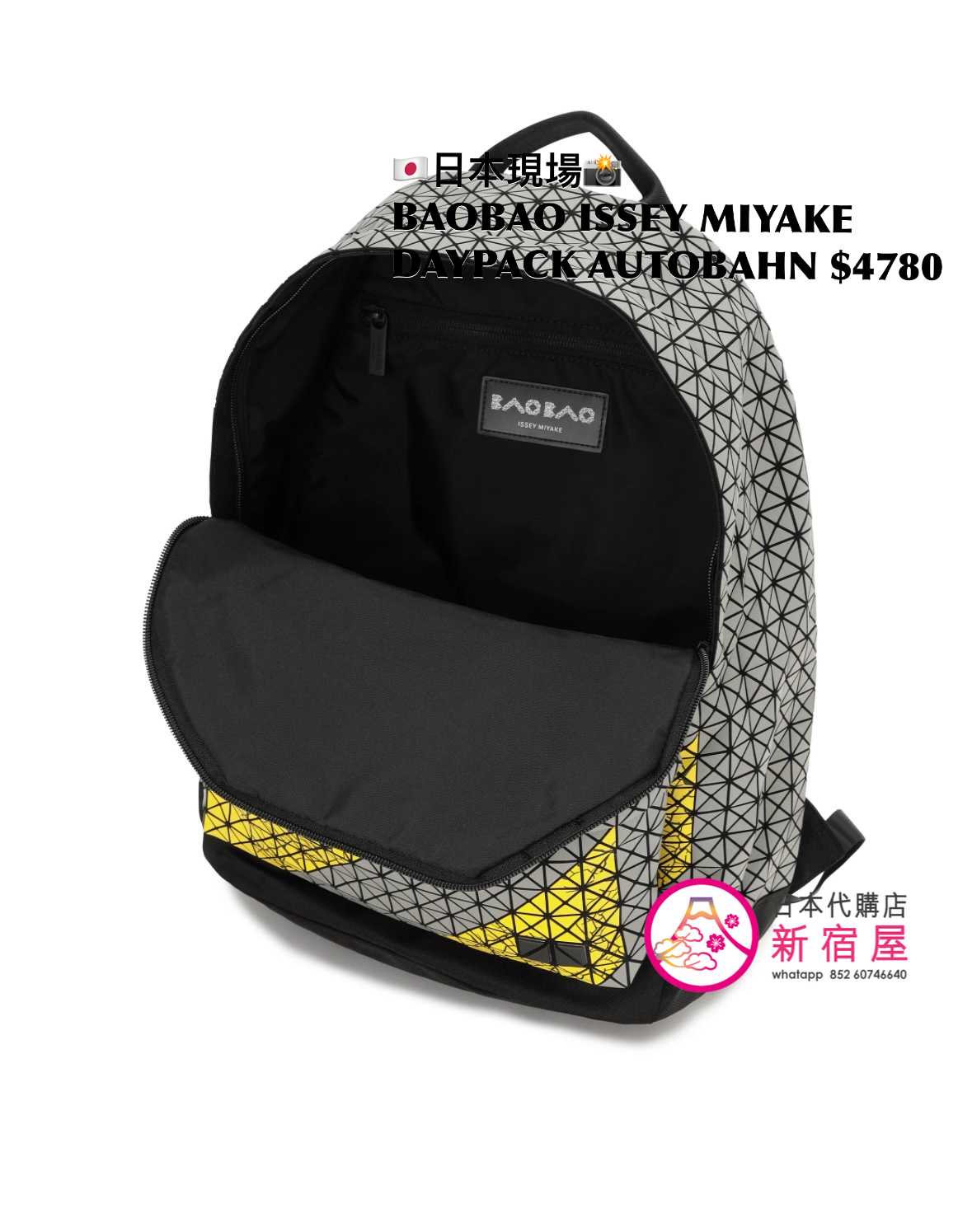 BAOBAO ISSEY MIYAKE DAYPACK AUTOBAHN