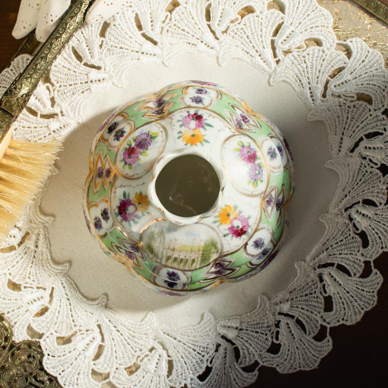 Antique Victorian Hand-painted Hair Collector - Exquisite Collection!(EA1824)