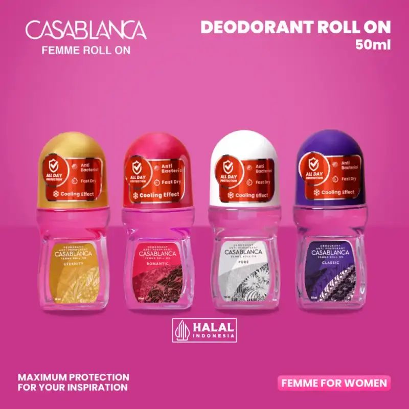 CASABLANCA WOMEN ROLL ON - PINK