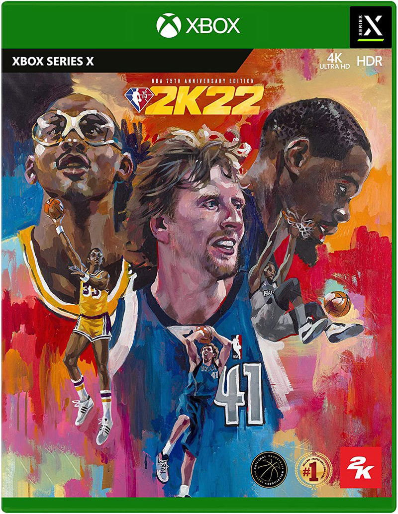 XSX NBA 2K22 75週年版 / NBA 2K22 [75th Anniversary Edition]  中/英文  (亞洲封面)  XSX-0489
