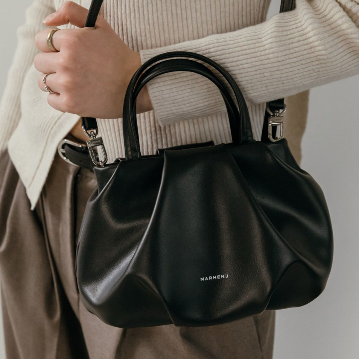 [MARHEN J] Puff Bag (2種)