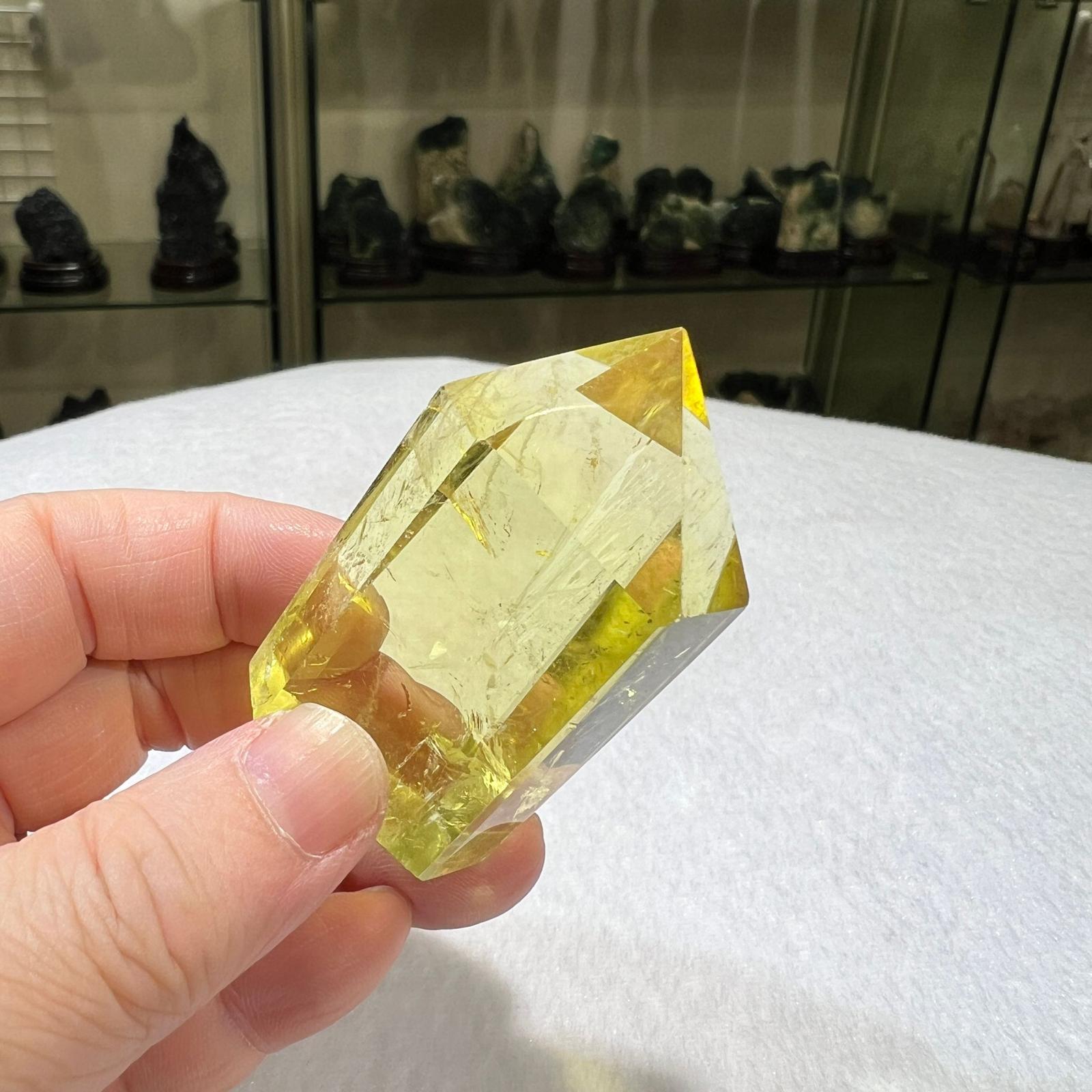 黃水晶小柱 #CA0054