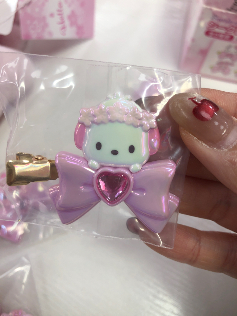 日本直送Sanrio 櫻花主題系列盲盒髮夾可以揀款購買