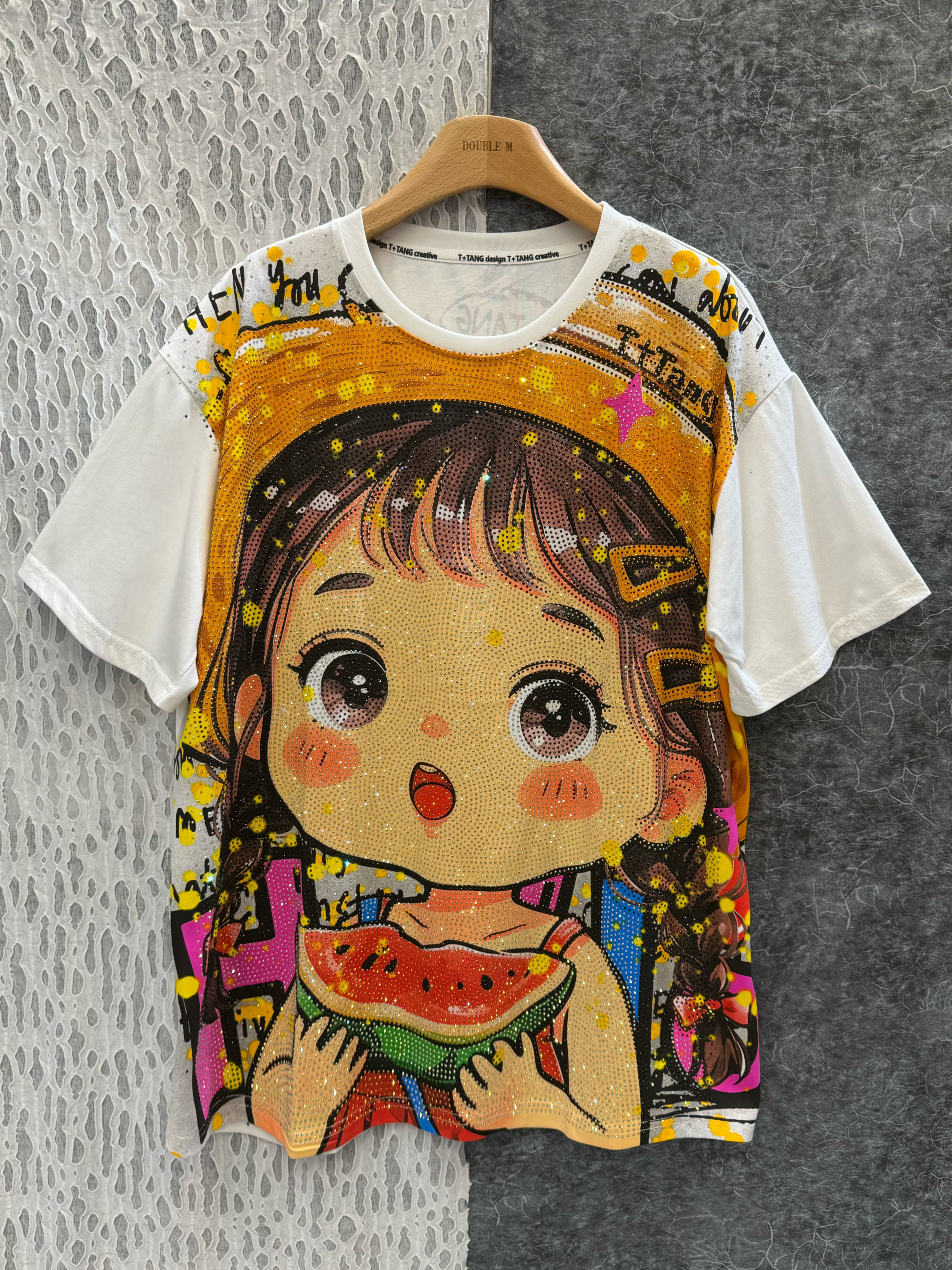 西瓜女孩閃T