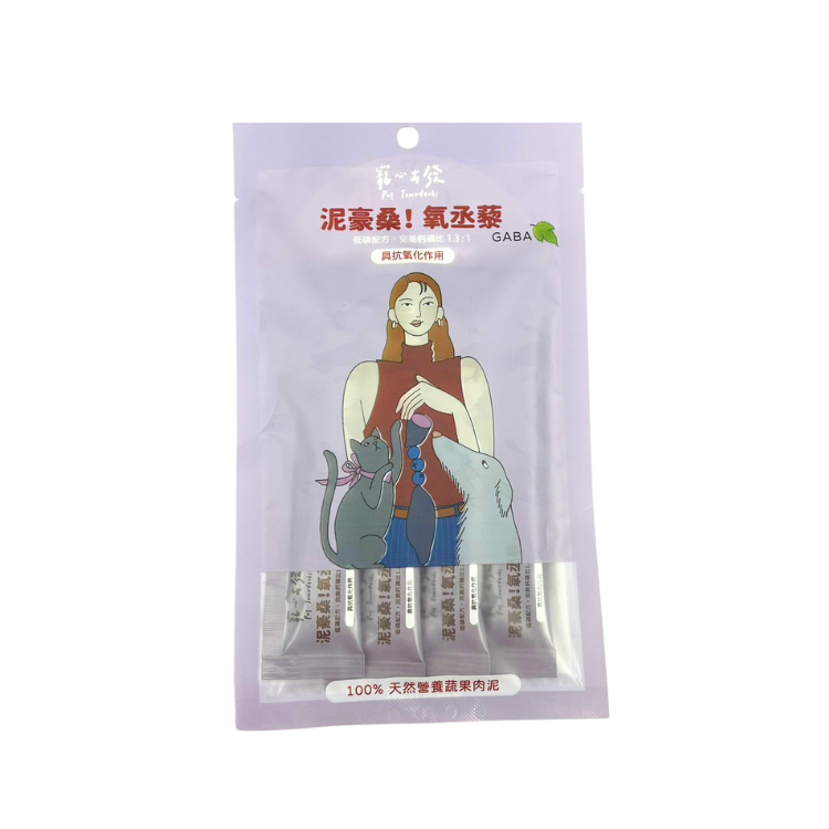寵心出發｜泥豪桑！GABA蔬果肉泥 18g x 4入