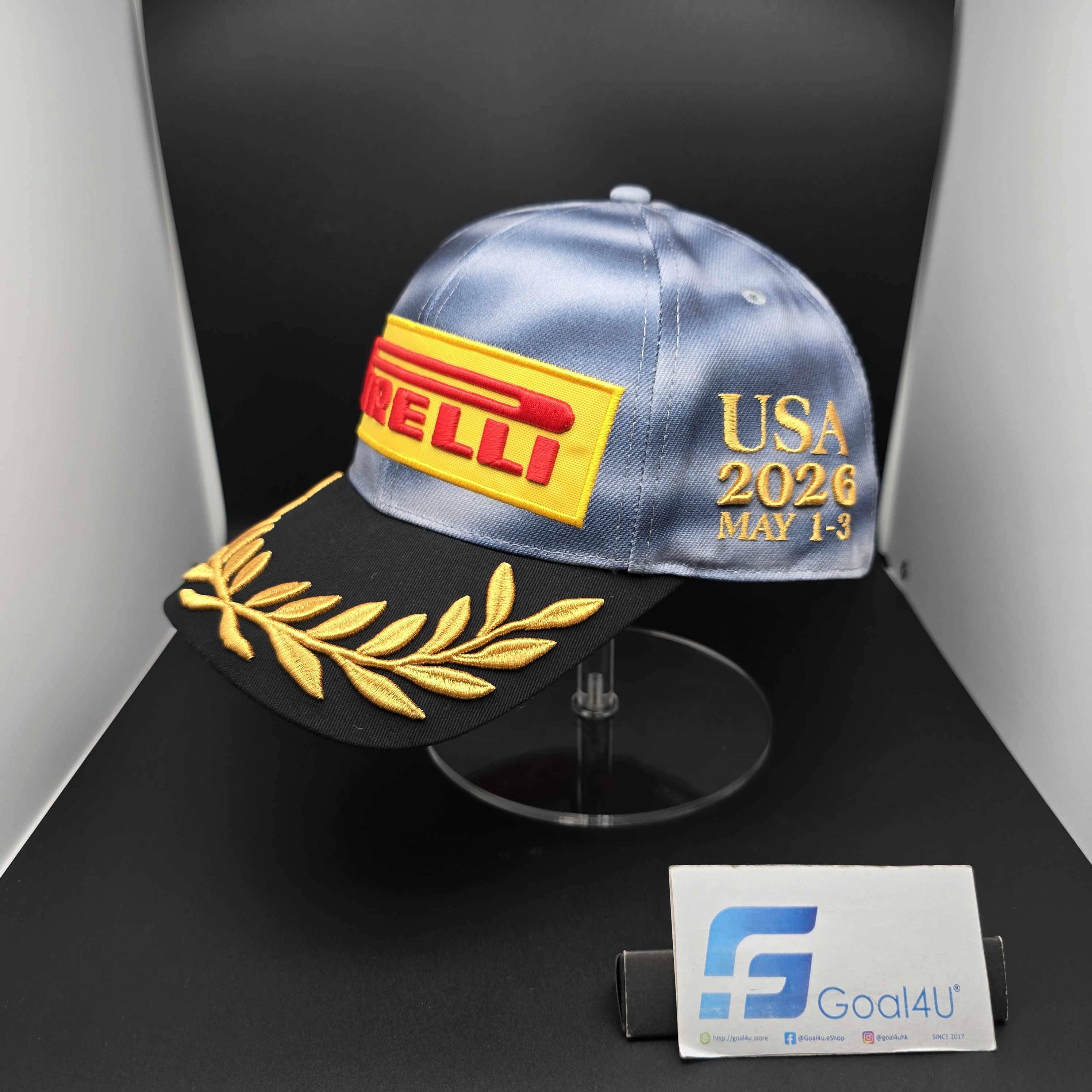 #現貨 F1 Pirelli倍耐力 2026 邁阿密站特別版 P1冠軍帽 PIRPC0115