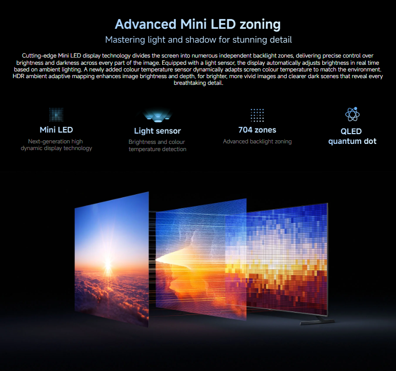 Xiaomi 75-inch S Pro Mini LED 2026 4K Google TV (L75MB-SSEA)