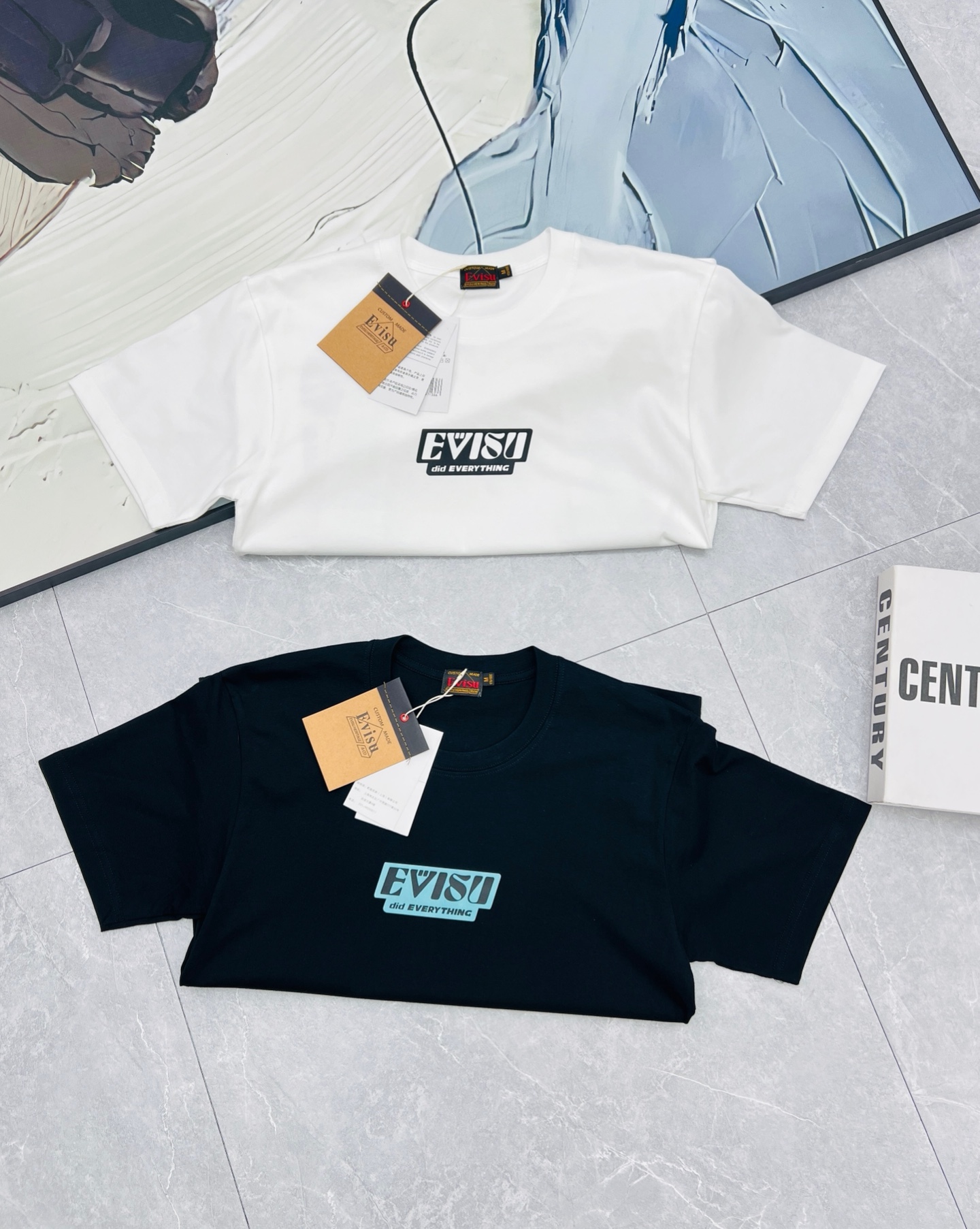 EVISU 達摩大M 印花短袖Tee 