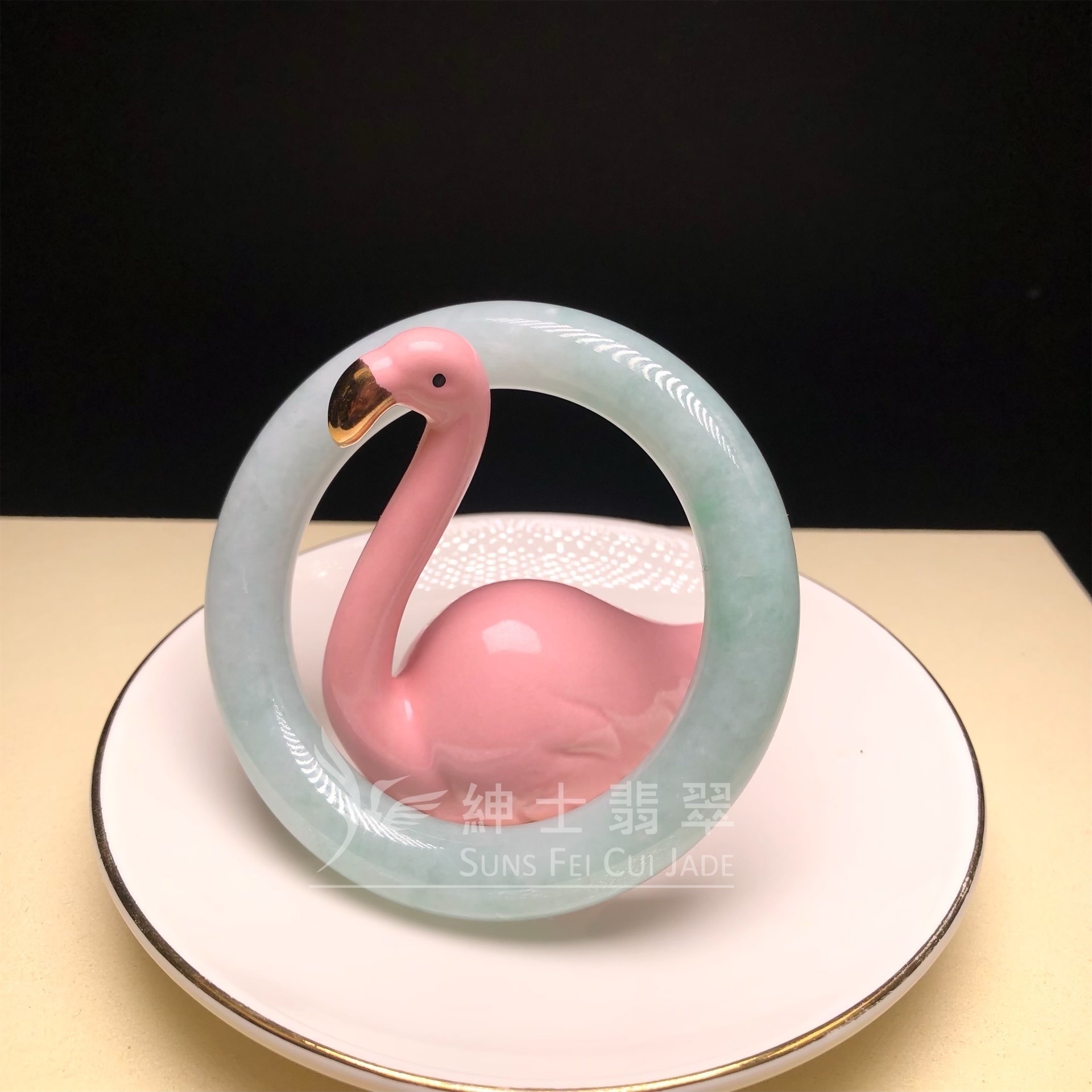 湖水綠圓鐲56.2mm C06225