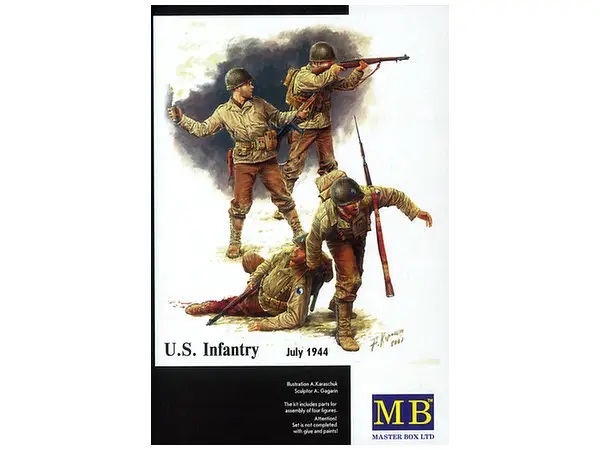 1/35 U.S. Infantry, July 1944