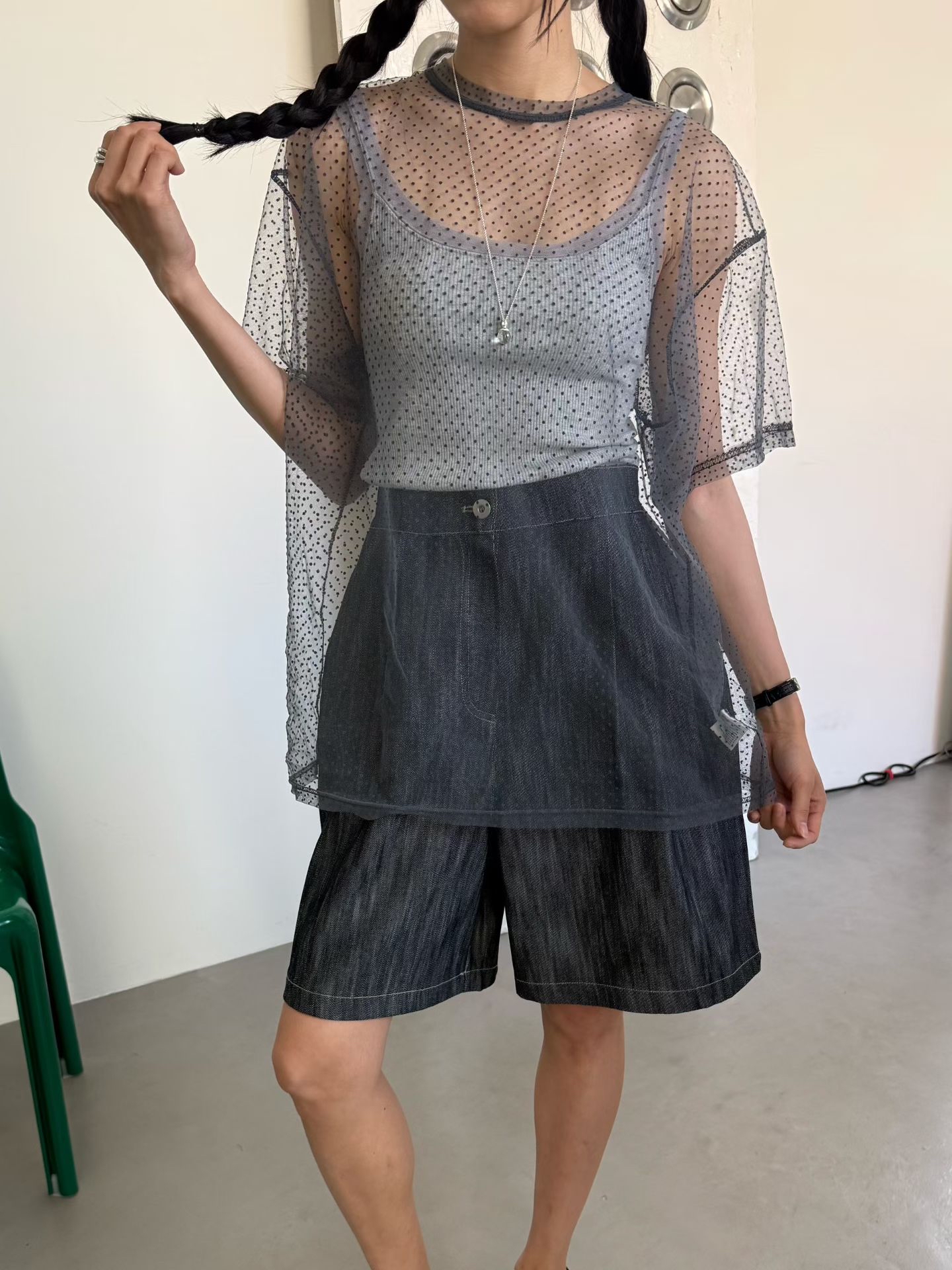221418 點點紗Tee