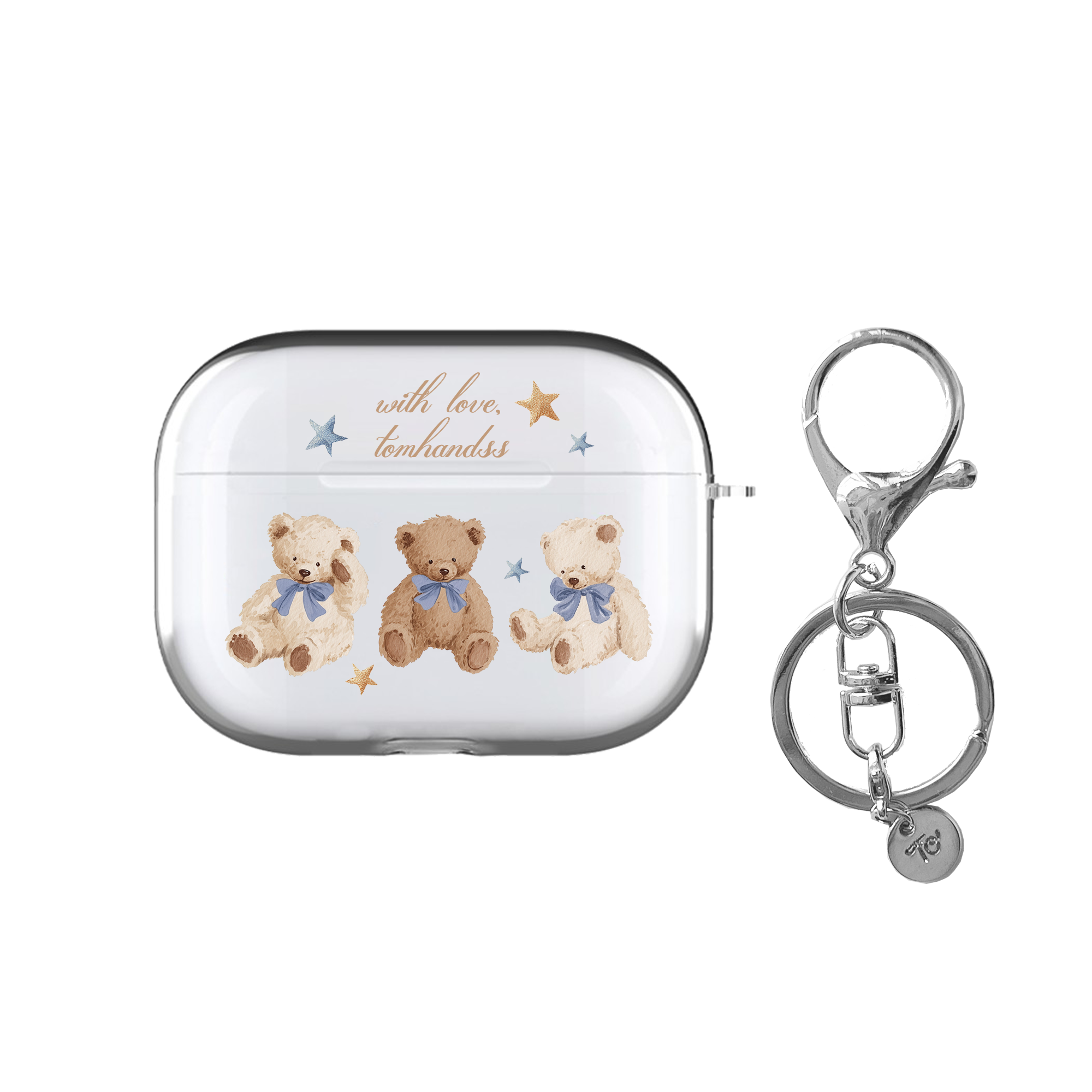 【2026ver. The Childhood Teddy】透明AirPods Case
