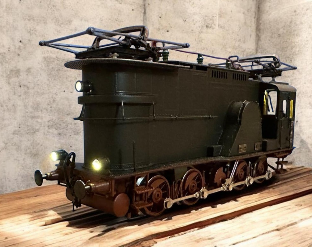 EG 507 KPEV Brass HO 2-Rail DCC