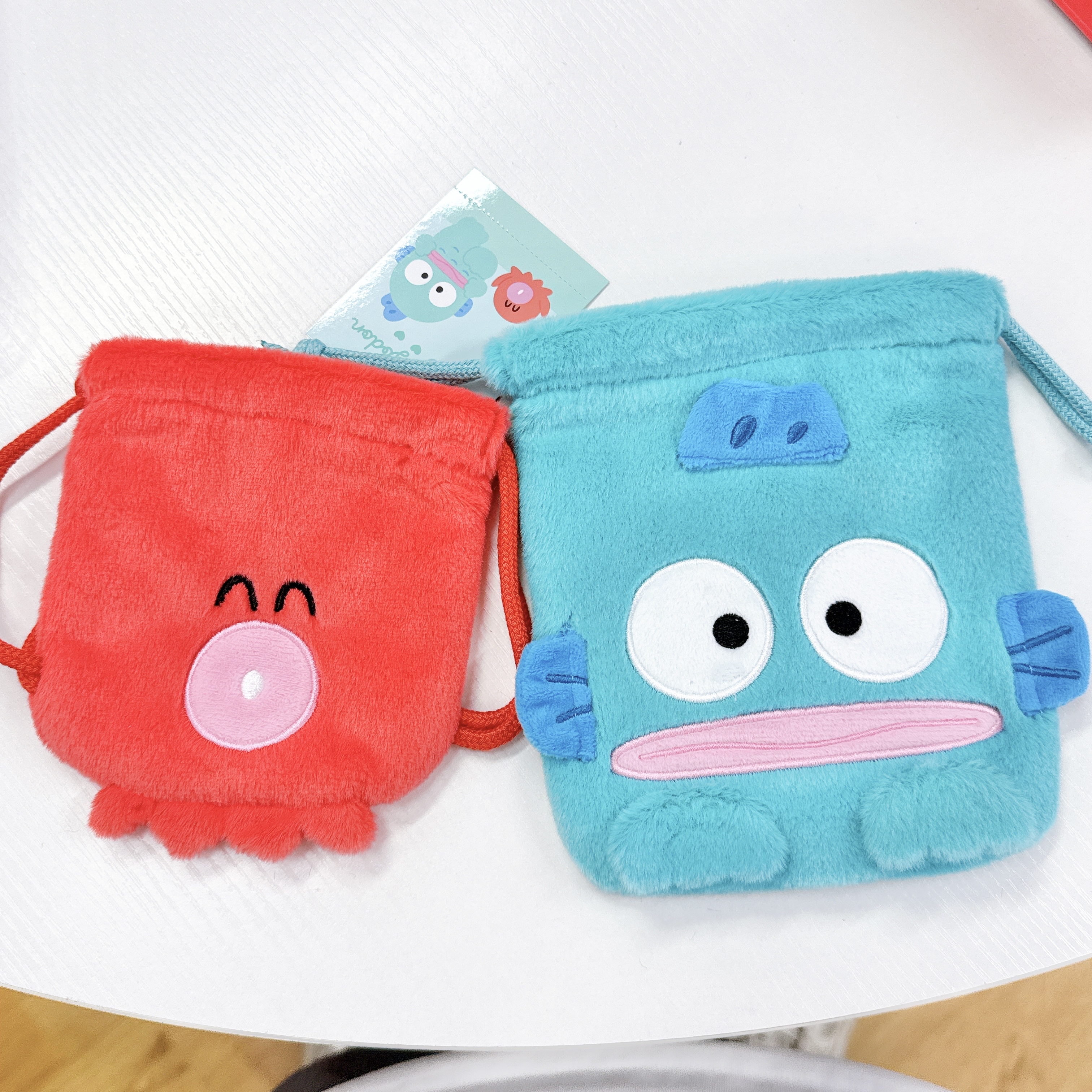 日本版Sanrio索袋套裝 一套兩個 細嗰個可以當背囊俾公仔孭上身