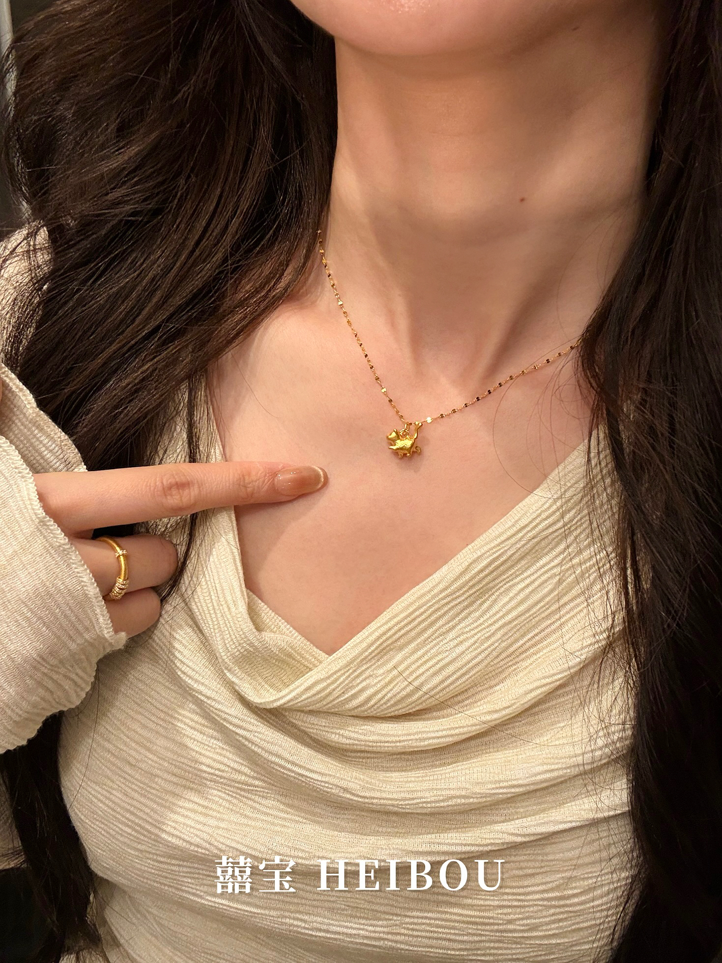 【无氢款】傲娇小猫-吊坠/转运珠