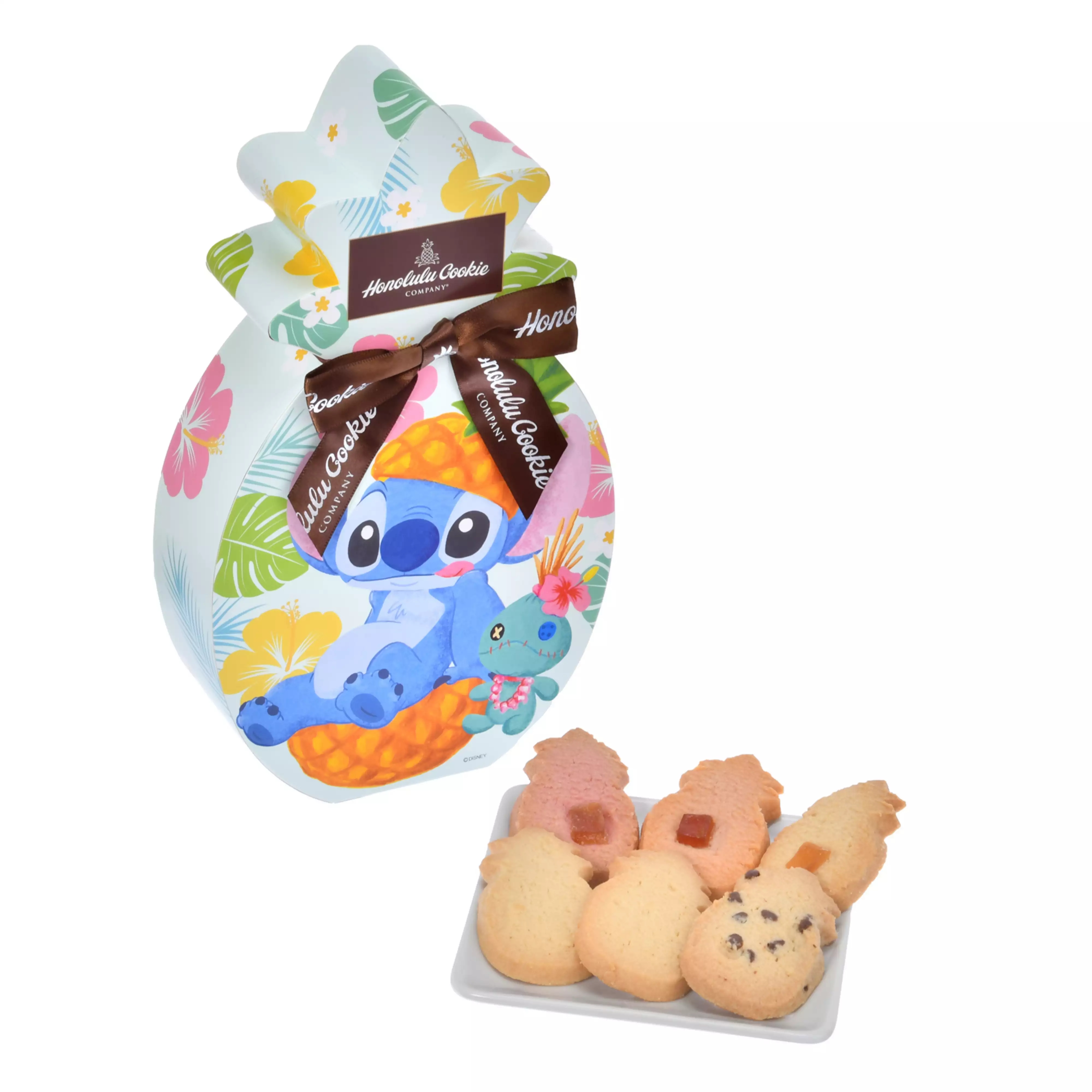 🌸 【預訂】Stitch & Scrump Cookies Set - Honolulu Cookie Company
