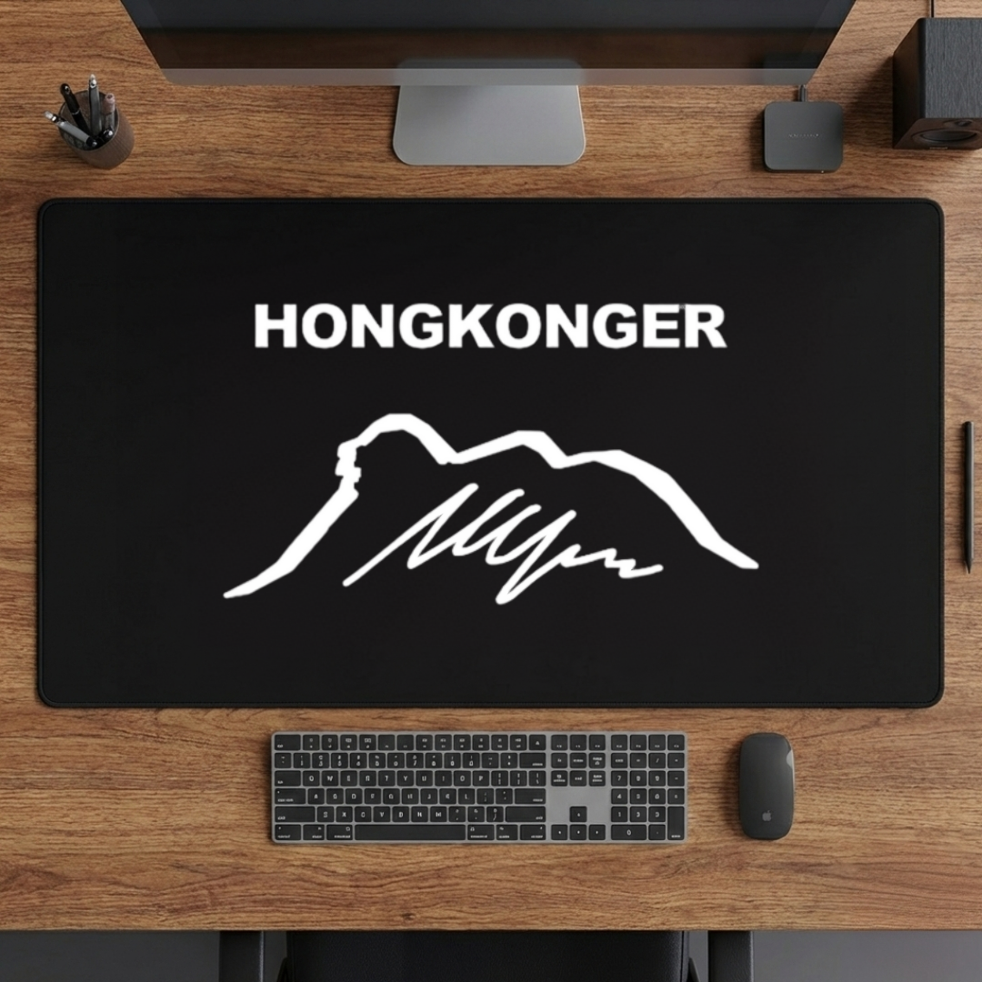 HONGKONGER 特大枱墊 / 滑鼠墊 (Desk Mat / Mouse Pad) - 可訂造尺寸 | 辦公室 Setup・防滑防水