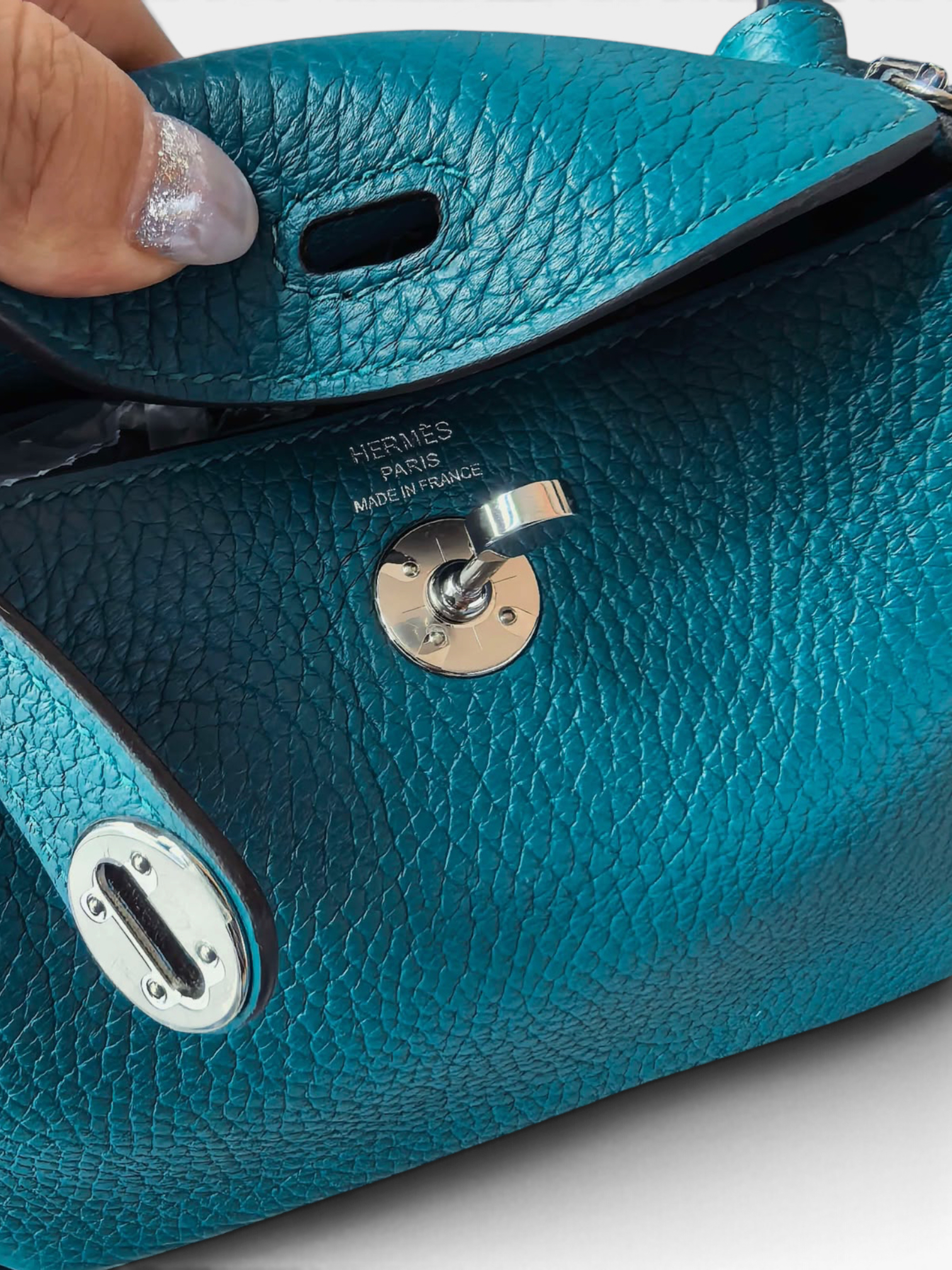 Pre-Owned HERMES Mini Lindy / Stamp U / Product Code: 1012G1