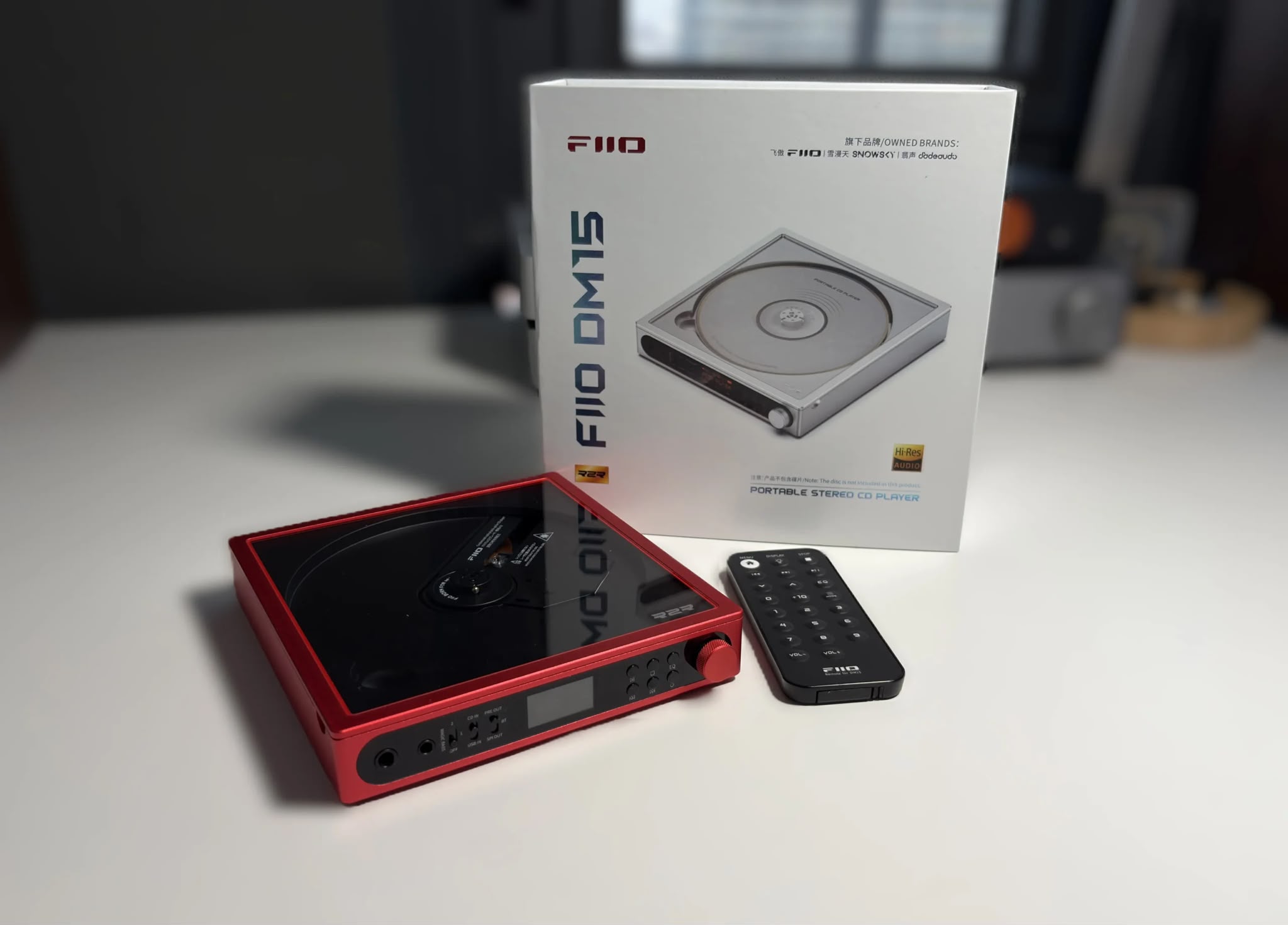 FiiO DM15 R2R 專業平衡輸出 HIFI 級 CD 機