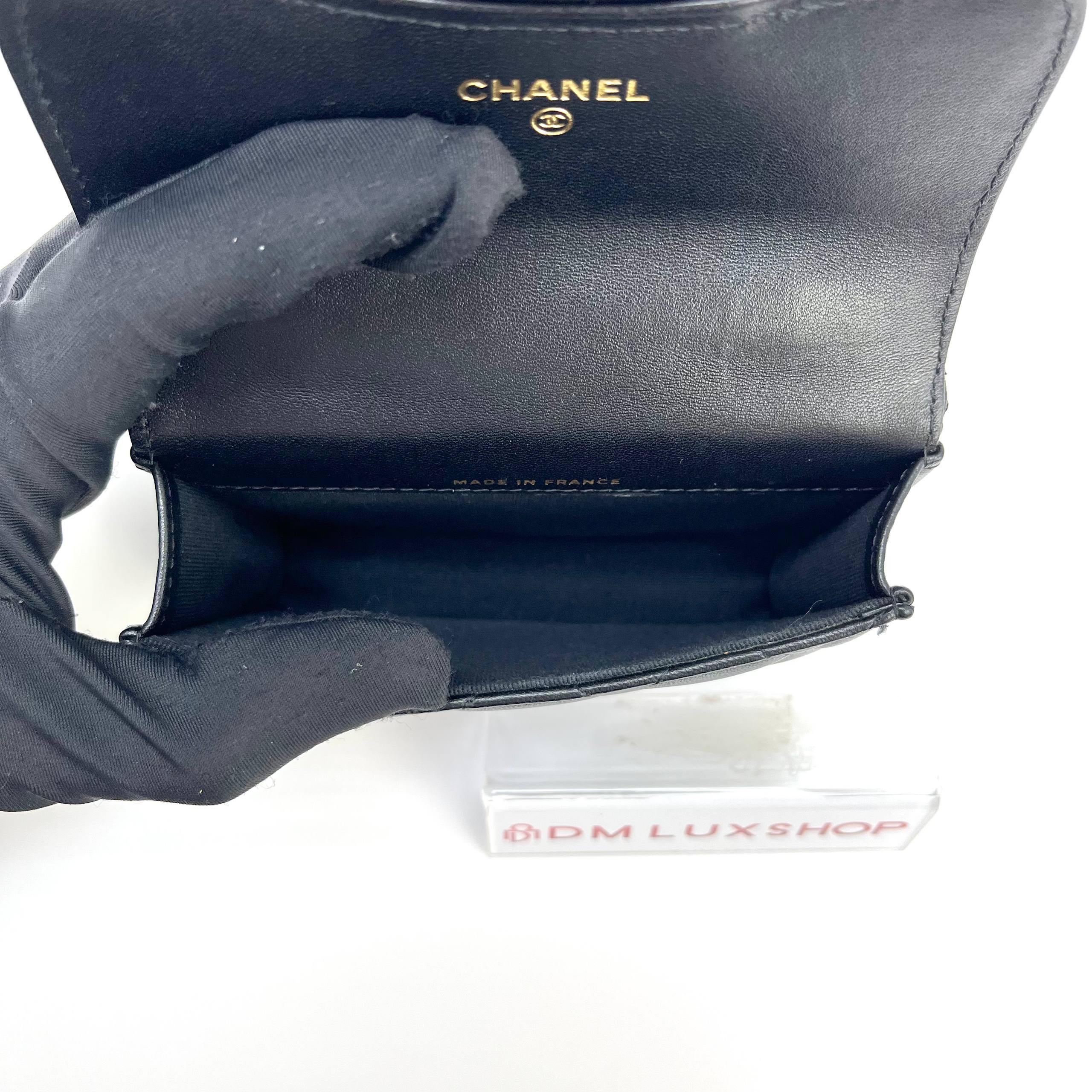 Chanel Top Handle Micro Flap Bag GHW (Serial 31, Year 2021)