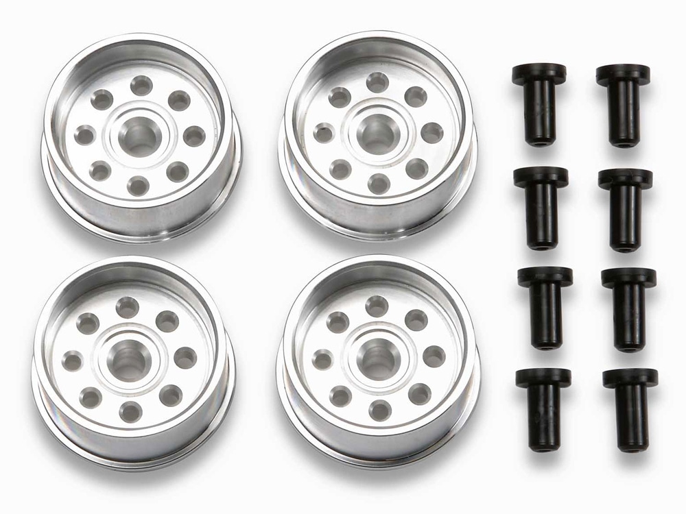 HG ALUMINUM LARGE DIA. NARROW WHEELS (4PCS.)