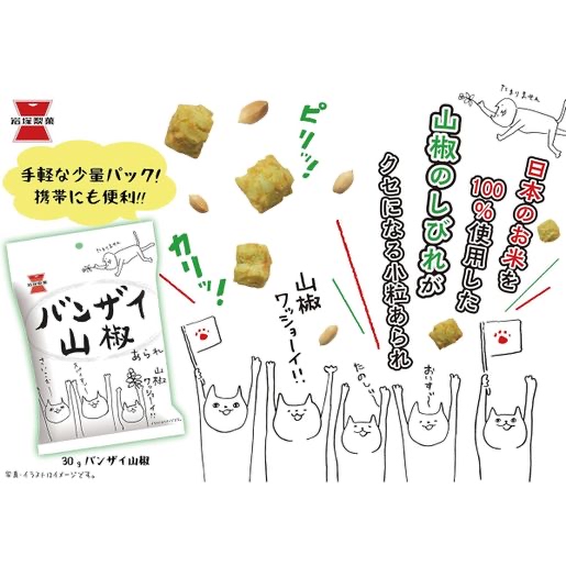 日本🇯🇵Costco快閃 🌟本週特價🌟Costco代購  日本Costco直送 日本 岩塚製菓 山椒 脆脆米酥 佐酒小食 零食 超值家庭裝 禮盒 (1盒24包)
