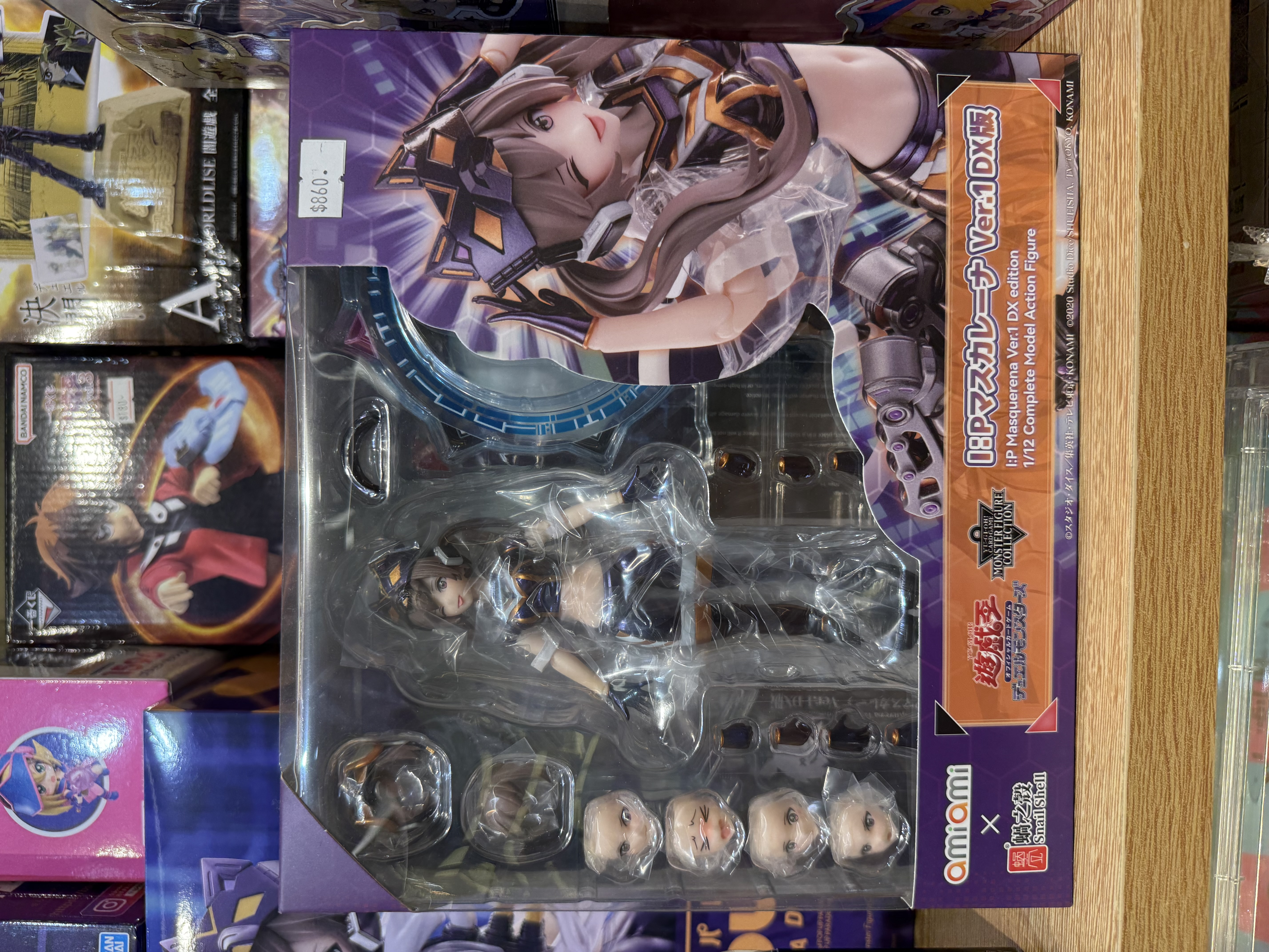 AmiAmi x 蝸之殼 遊戲王 I:P 百變萊娜 Ver.1 DX版 1/12 完成品可動模型