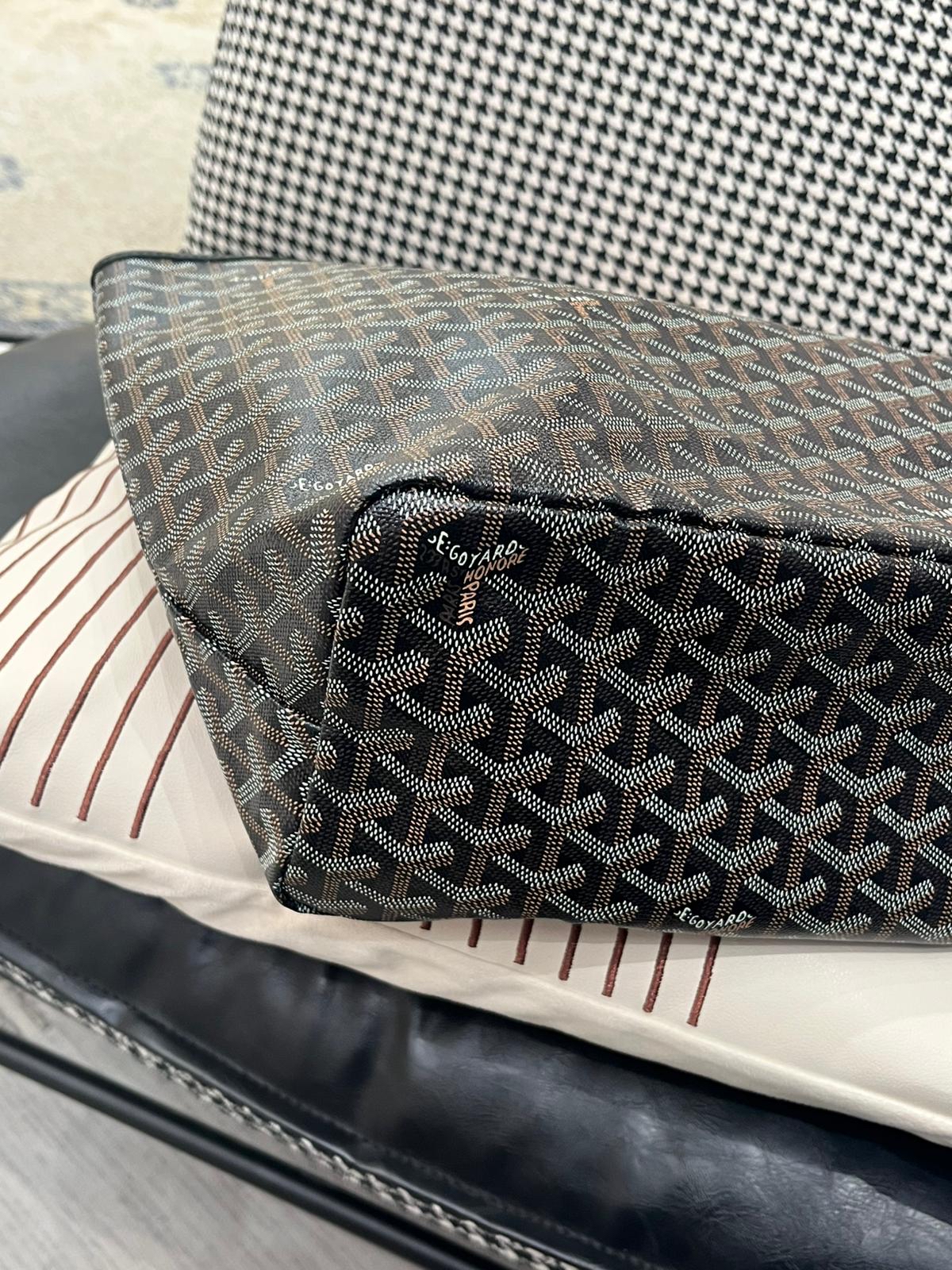 Goyard saint Louis pm Noir 100%Authentic,98%new ✅Pouch✅dust bag 