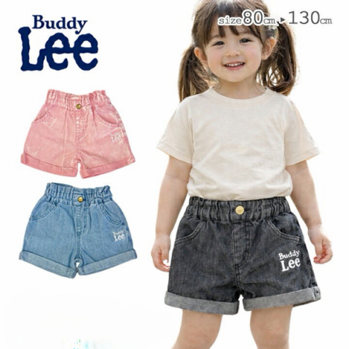 <日本限時減價⏰訂購>Buddy Lee刺繡牛仔短褲(221187030)