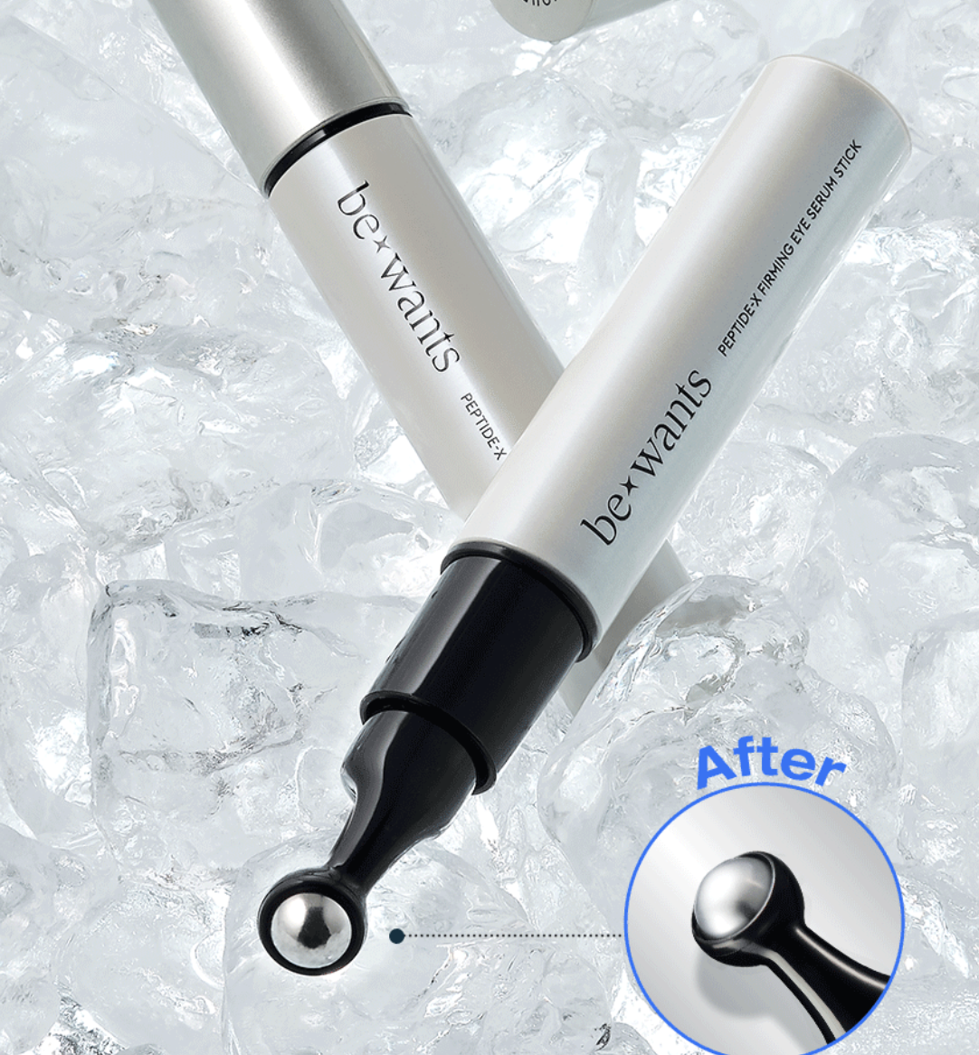 NCT 泰容Pick｜韓國Be Wants肽複合物 高效緊緻眼部 精華 滾珠棒 15ml +15ml｜Peptide-X Firming Eye Serum Stick