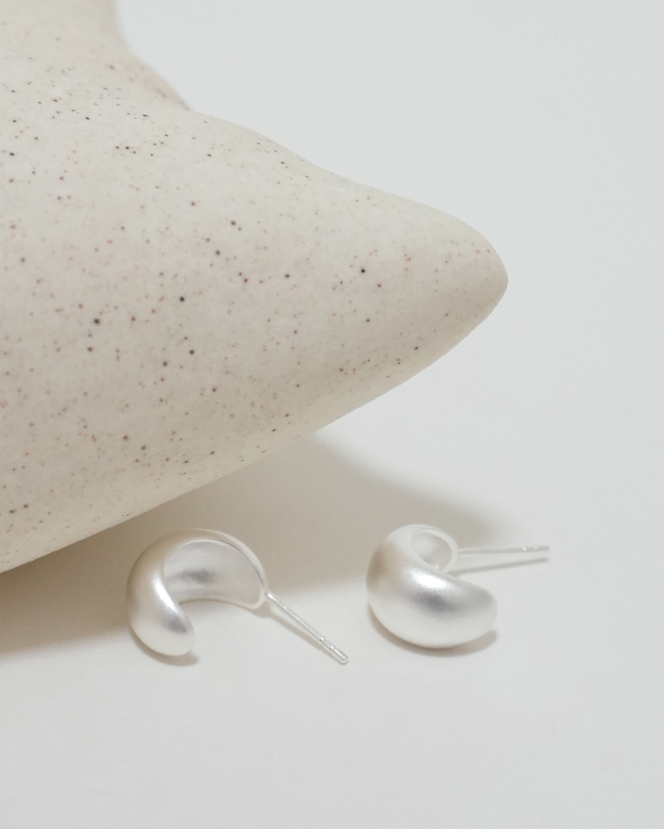 Ethereal Lunar Matte Hoops