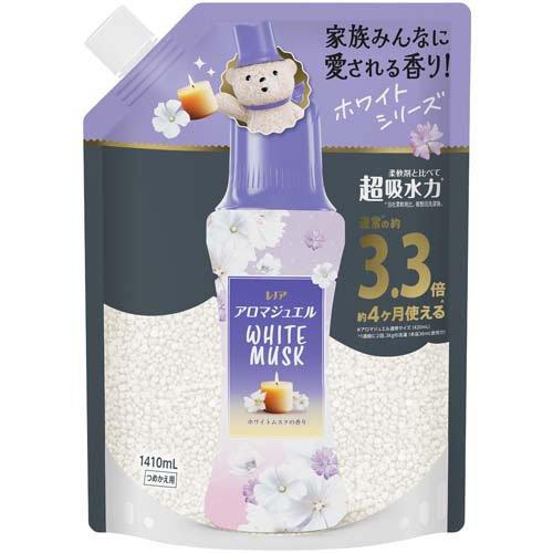 P&G 星級洗衣香氛柔順珠補充裝1410ml 白麝香氛