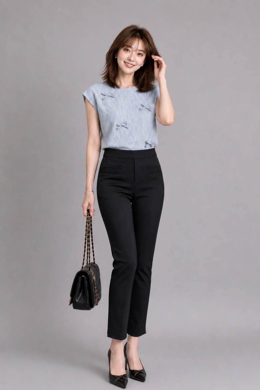 4647 Aria Slim Fit Ankle Pants