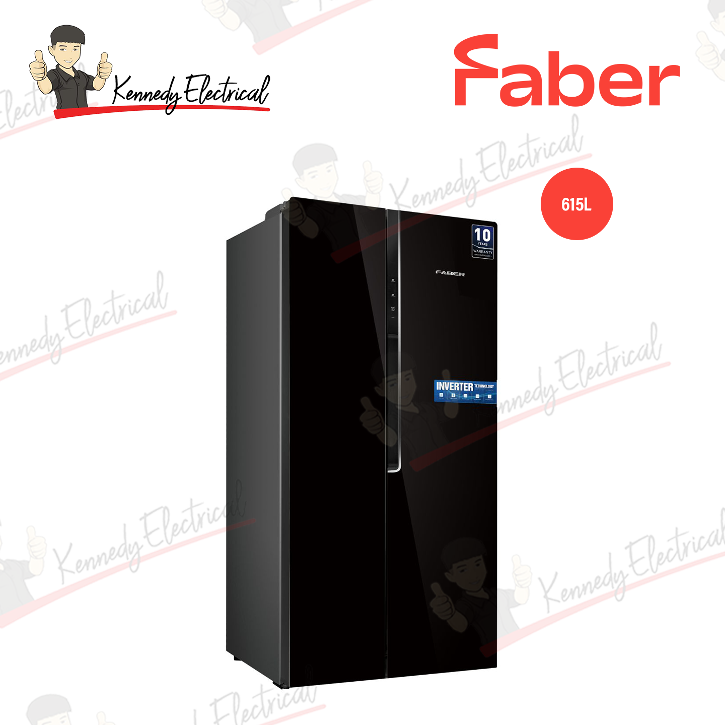 Faber 615L Elite Side By Side Door Refrigerator ELITE SBS 552
