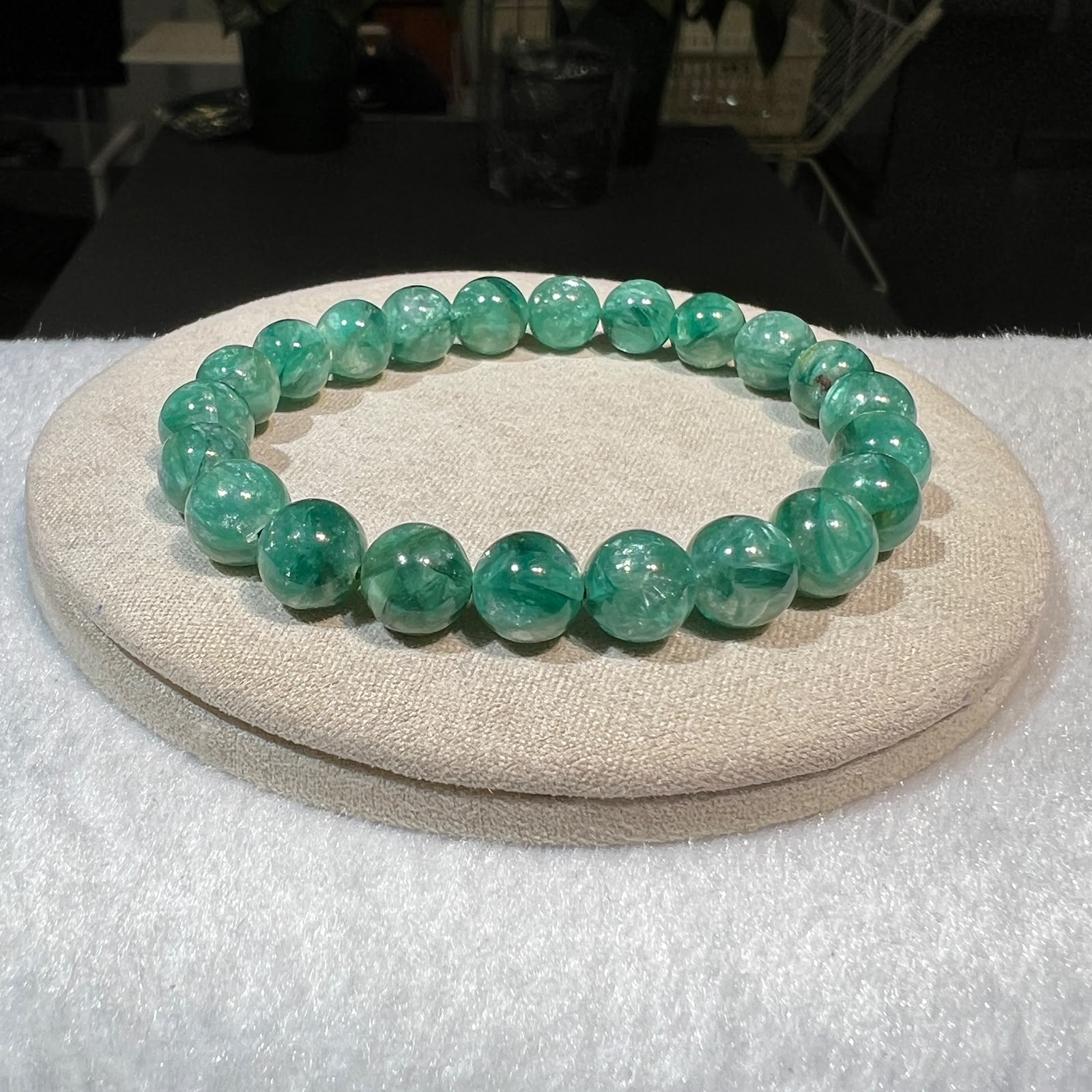 綠祖母晶手串 8.5mm+/- #CA0085