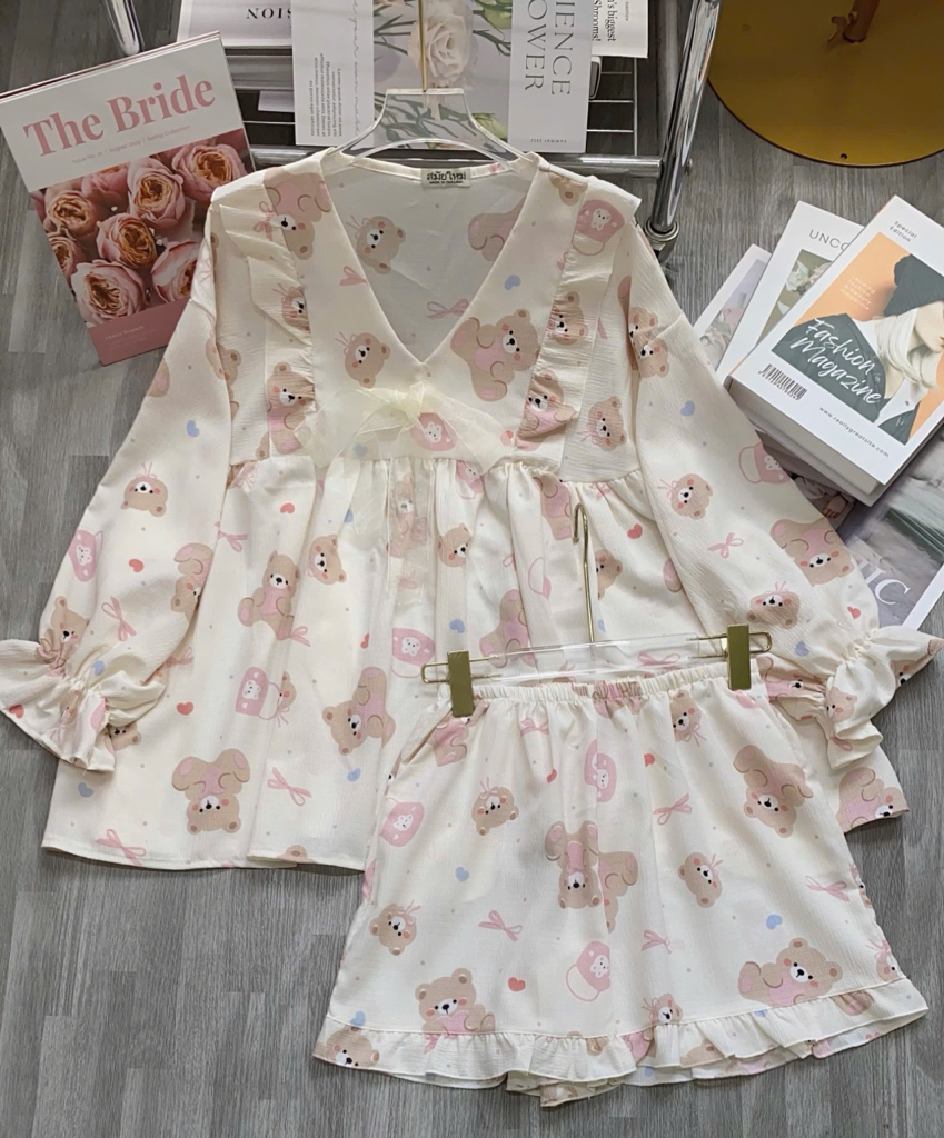 幸運熊睡衣套裝