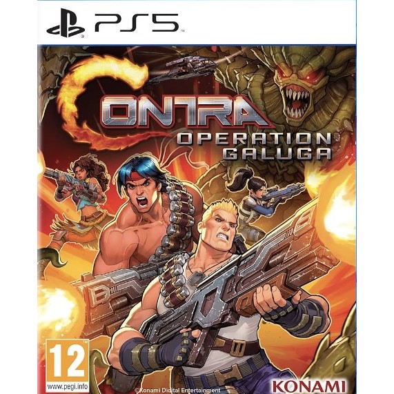 (🔥NEW RELEASE🔥) Contra Operation Galuga Full Game (PS4 & PS5) Digital Download