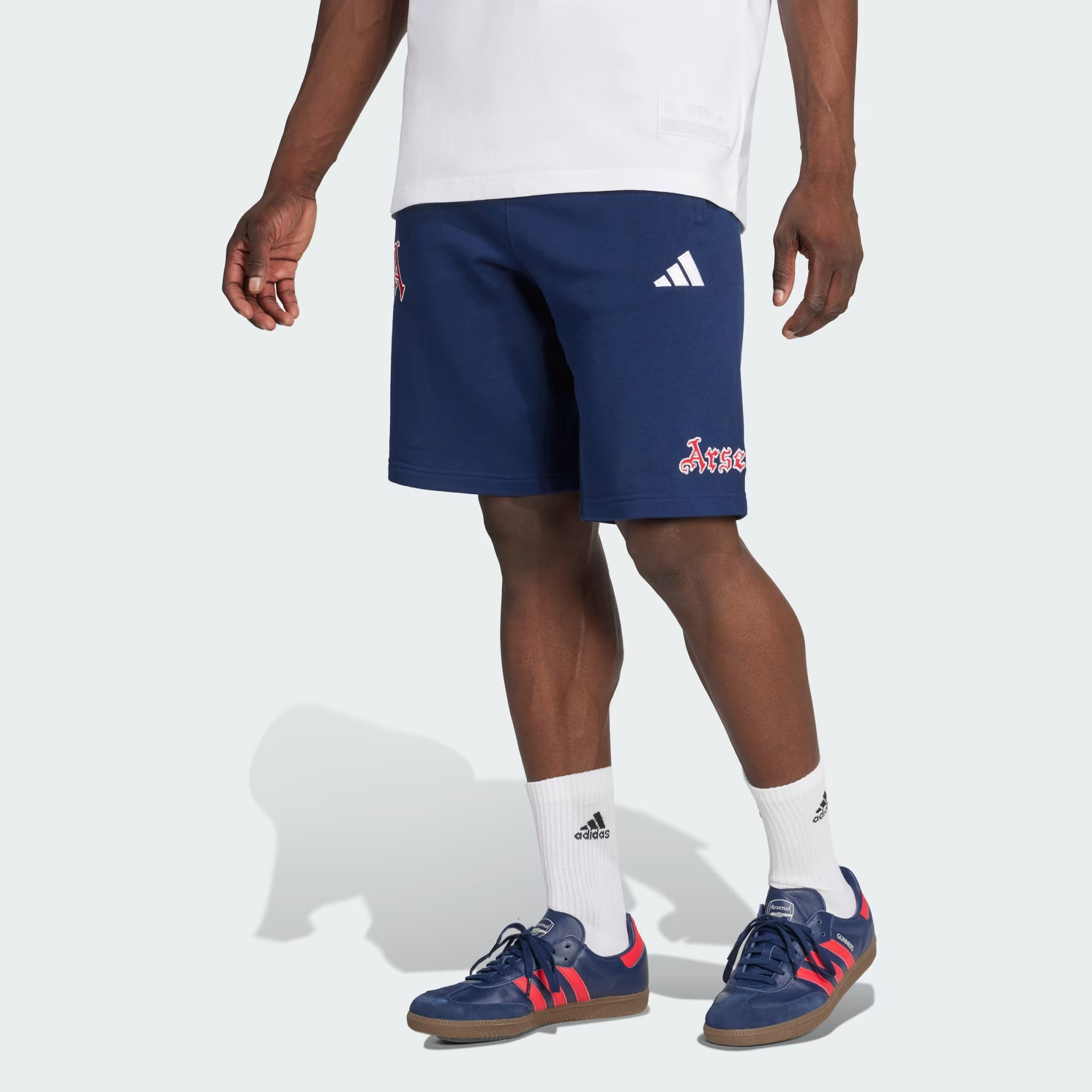 Adidas Arsenal 阿仙奴美式復古足球短褲 JM9410