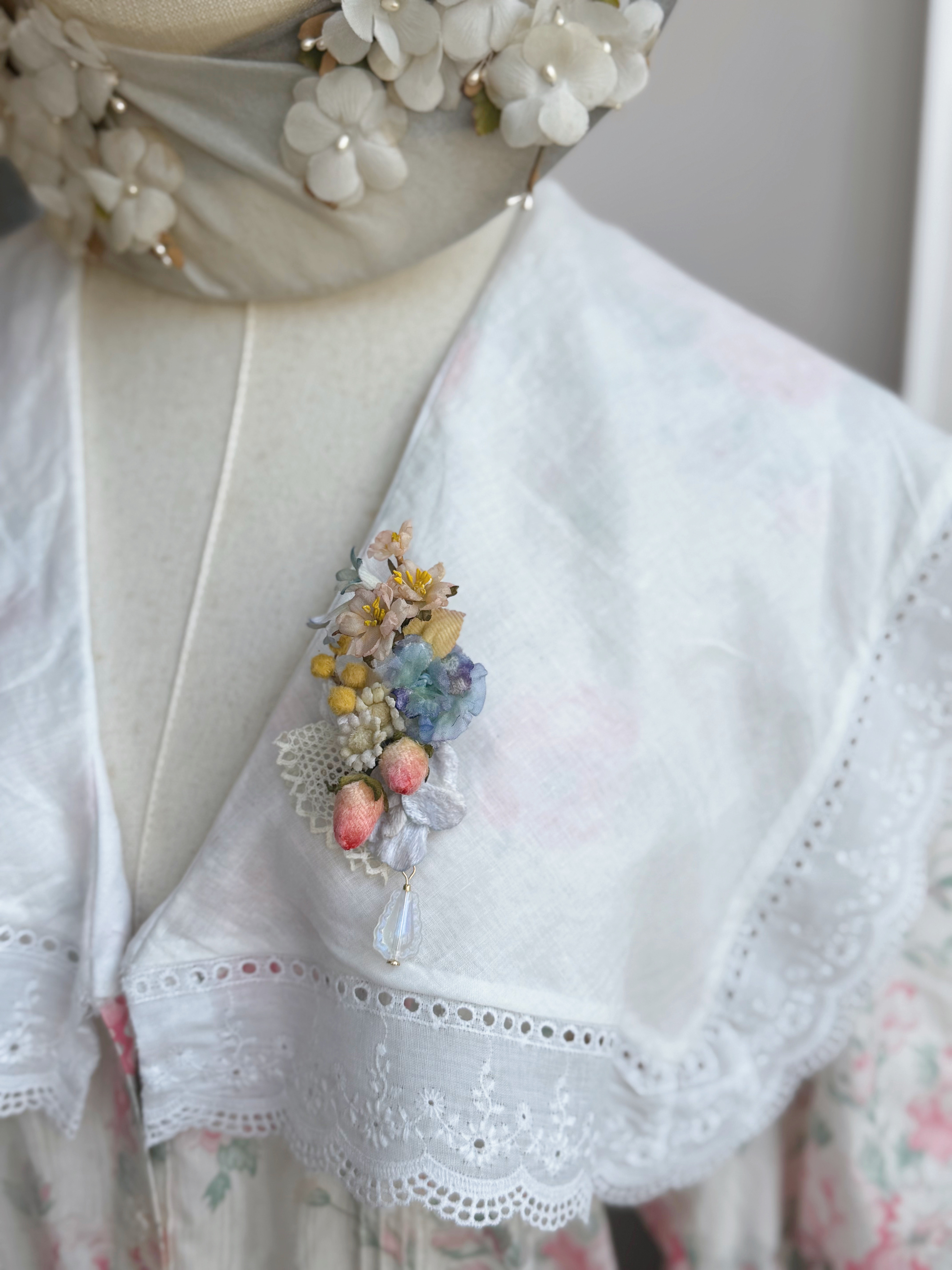 Spring garden - 春日繁花胸針/髪夾