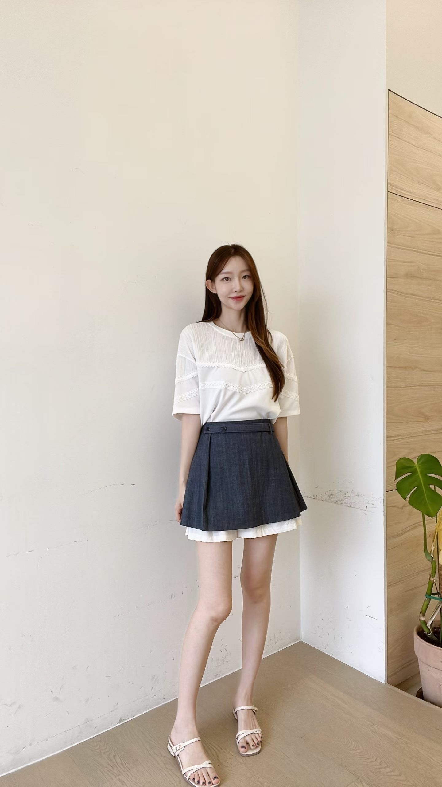 FV25_04 異材質拼接TEE (3色)