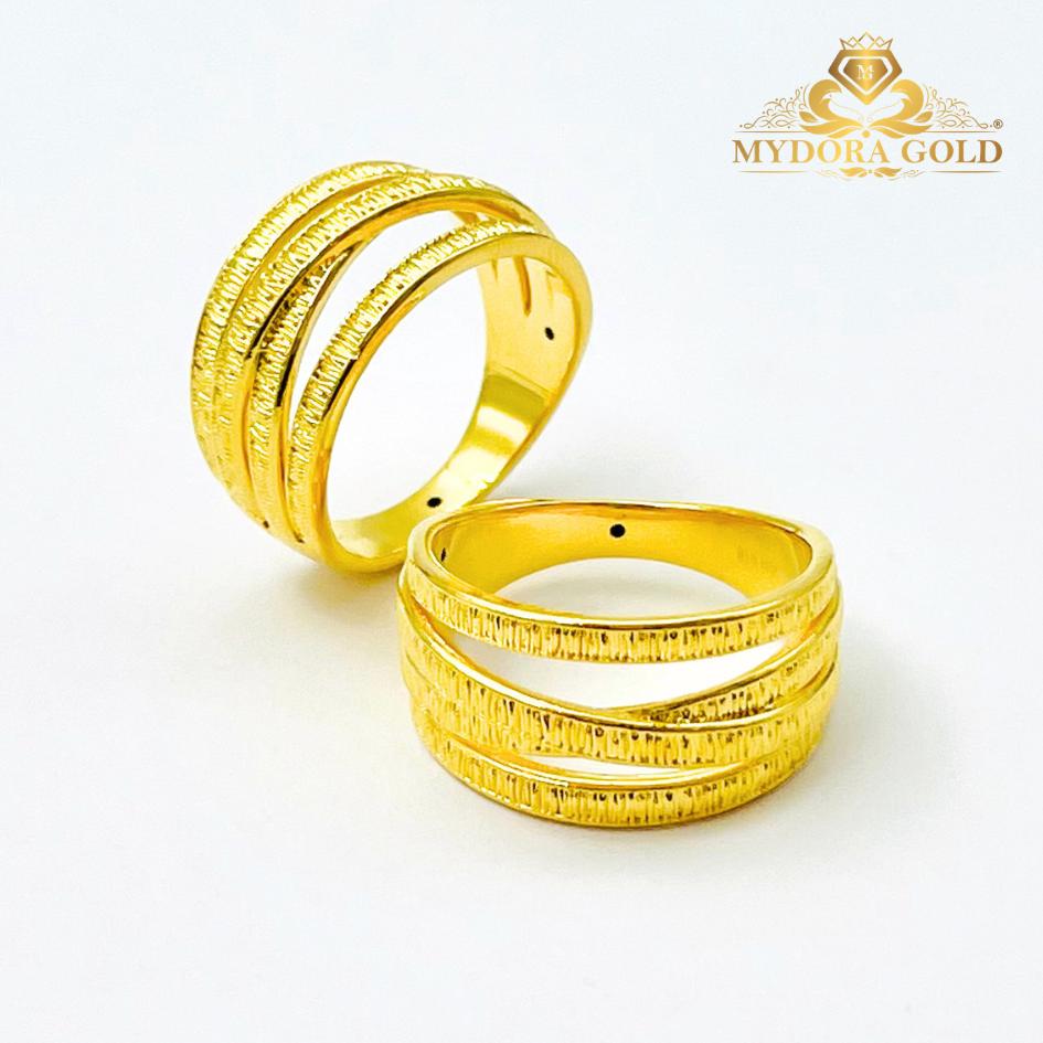 MYDORA Cincin Nabila Full Gold Liner (5G) l EMAS 916/22K