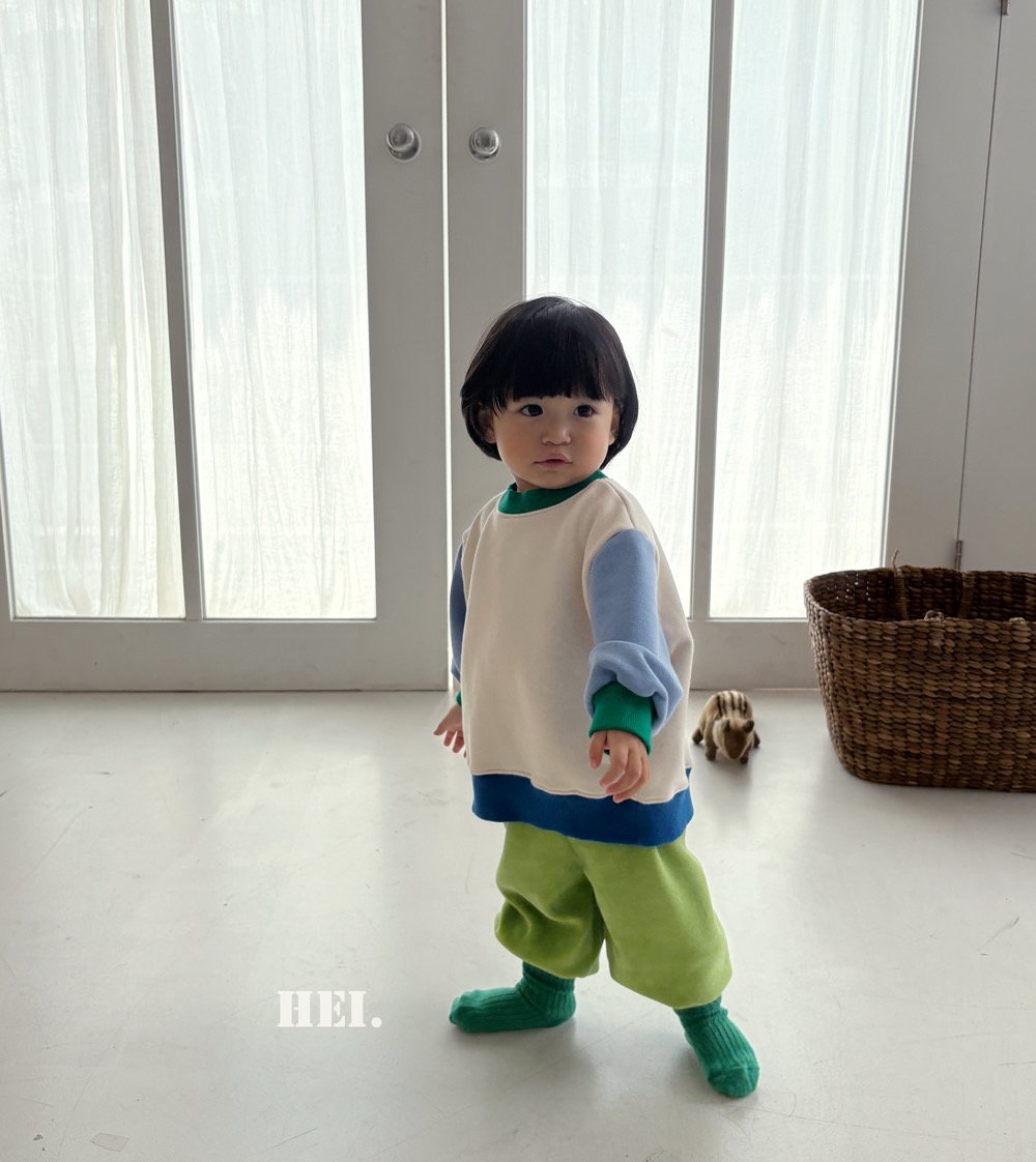 Hei | Color-block Sweatshirt