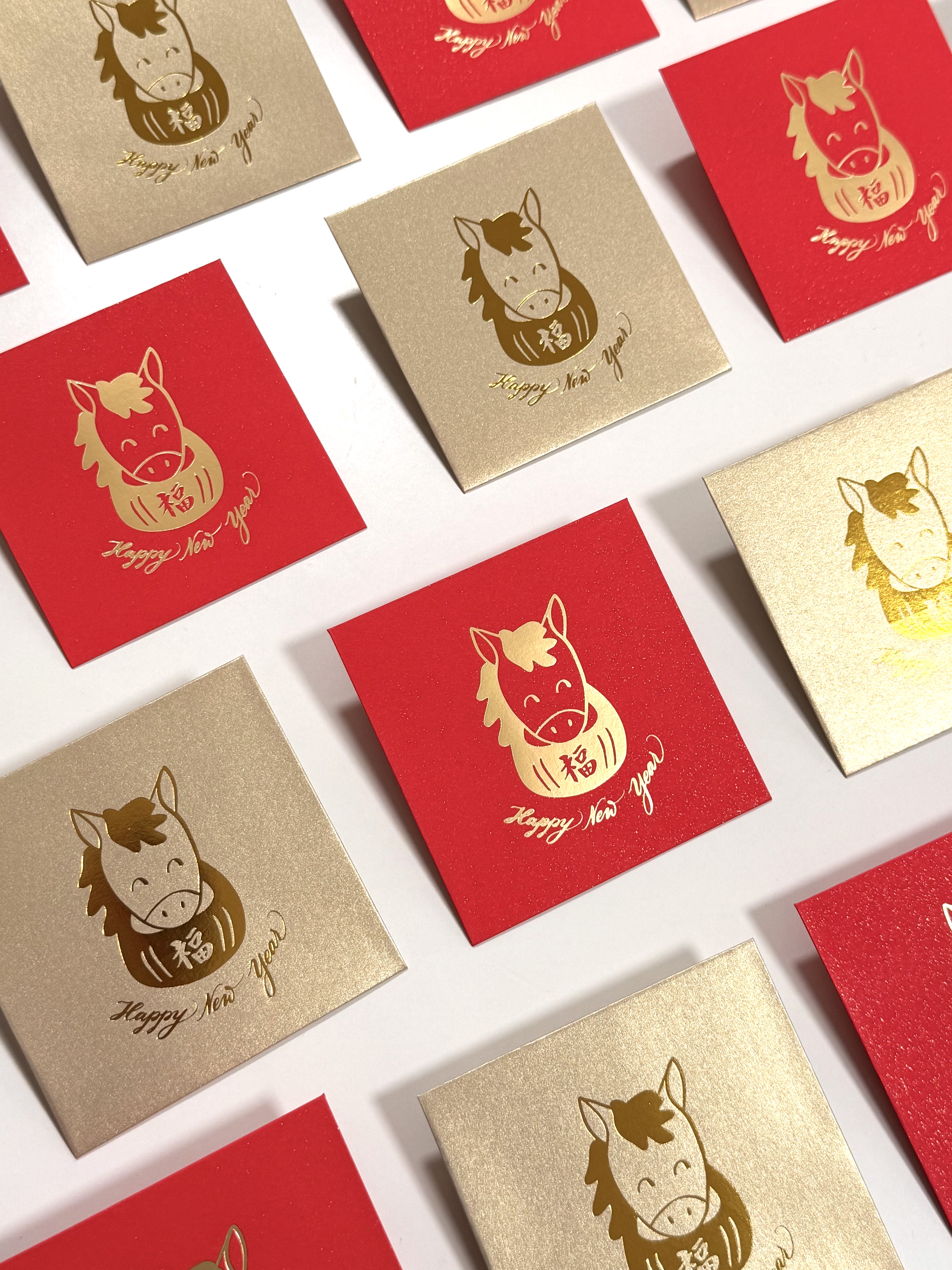 馬年利是封🧧正方封