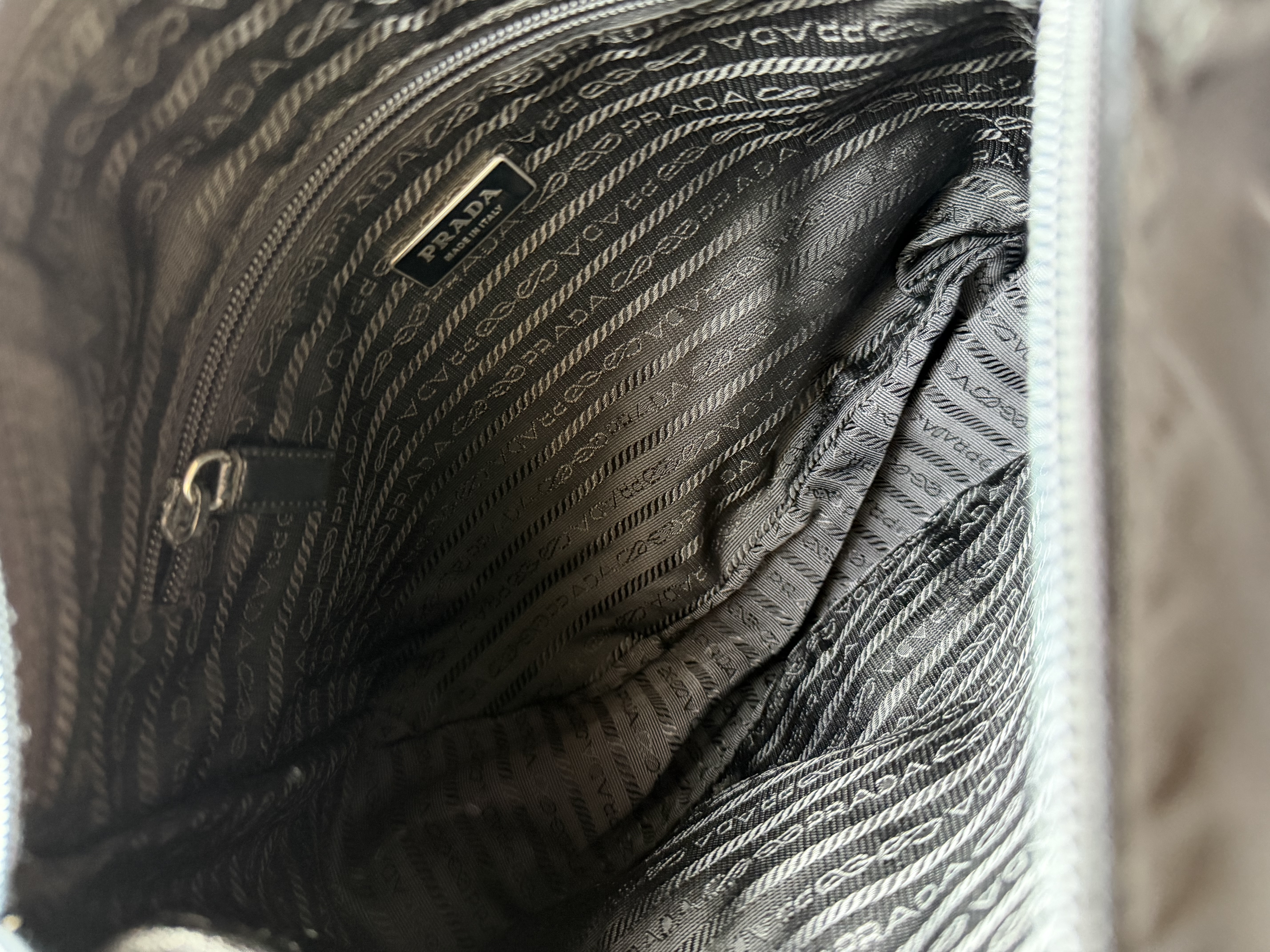 Prada prada explore re-nylon messenger bag