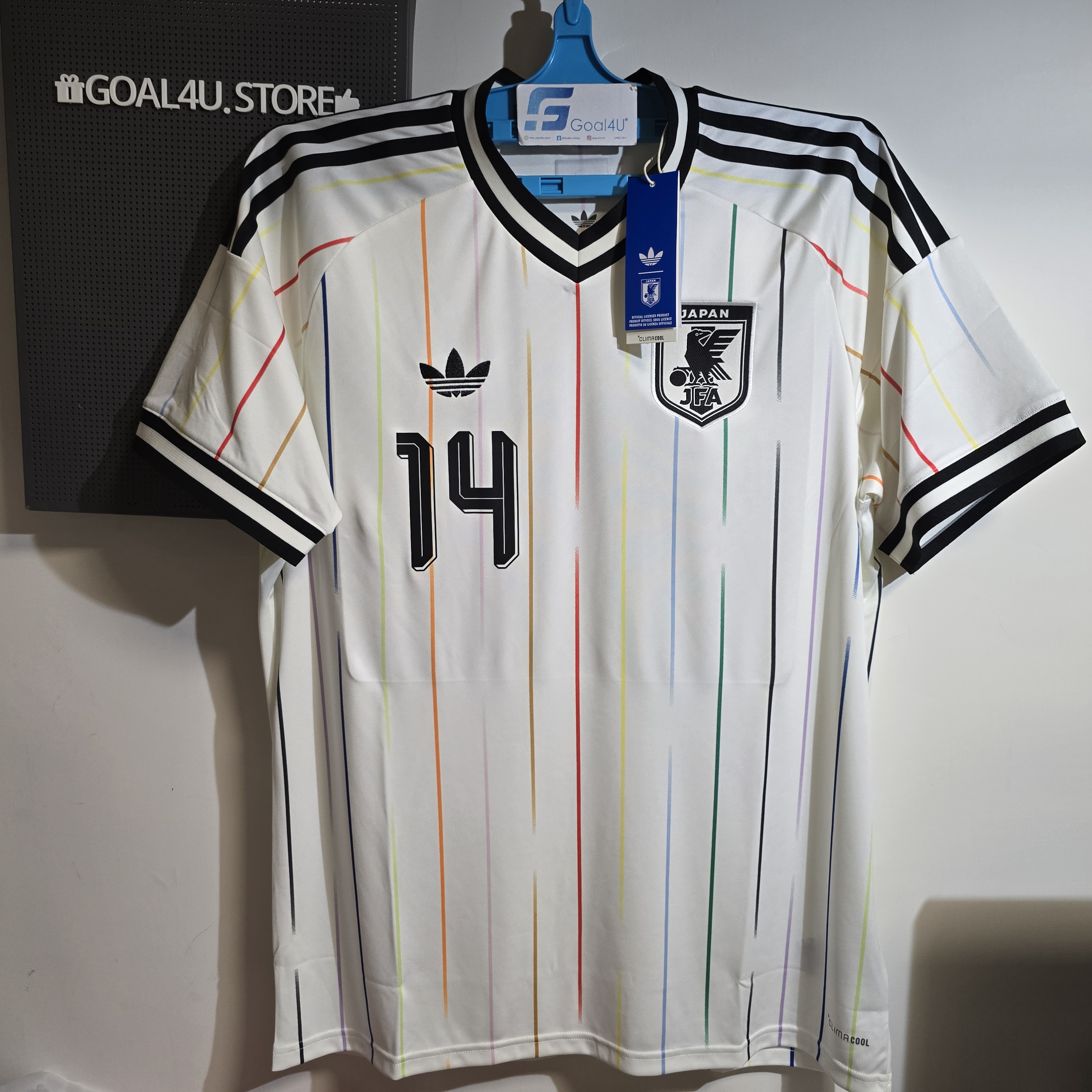#部分碼現貨 Adidas Japan 日本國家隊 2026-27 作客球迷版球衣 (可加印字及臂章) JN1872