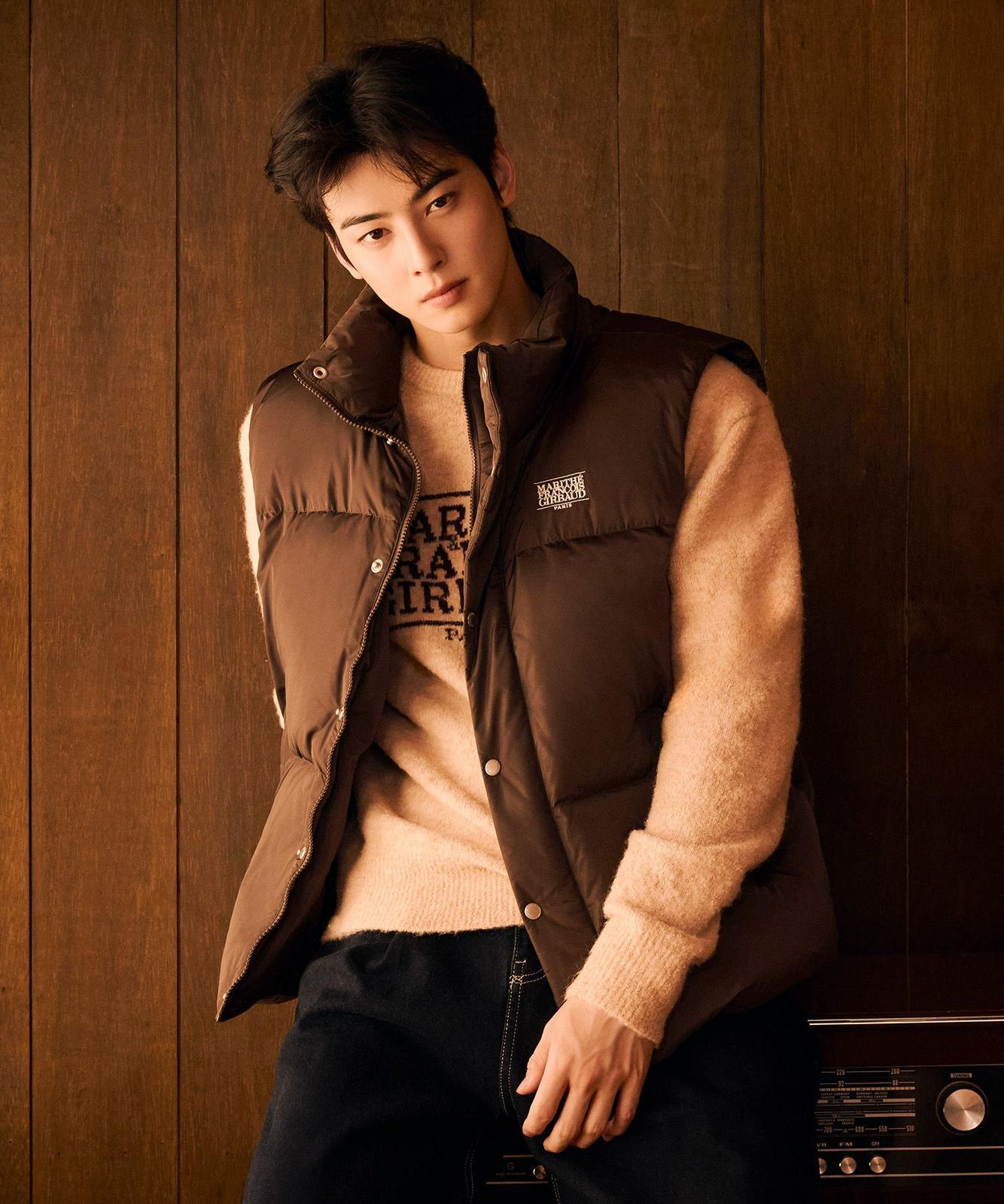 🇰🇷MARITHE CLASSIC LOGO DOWN VEST MFG45WDV201 鴨絨80% 羽毛20%